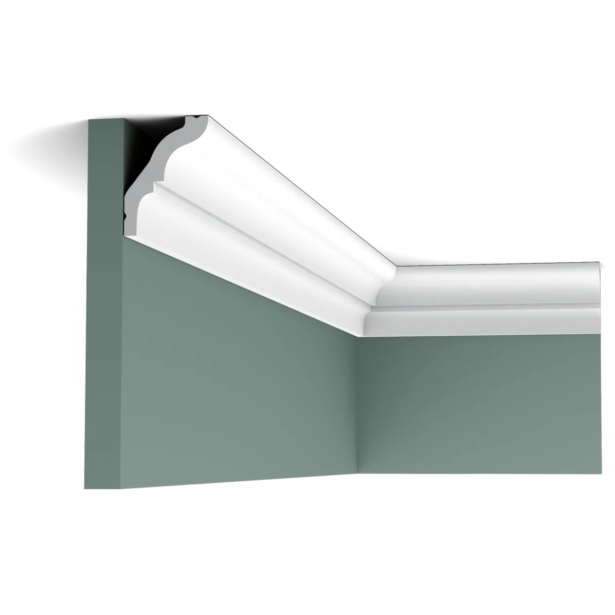 CX112 Corniche plafond Orac Decor - 5,5x4x200cm (h x p x L) - moulure décorative polymère - Image 2