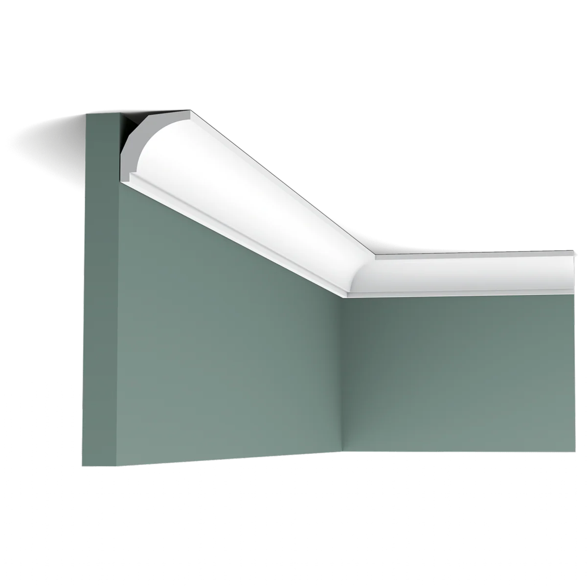 CX115 Corniche plafond Orac Decor - 3x3x200cm (h x p x L) - moulure décorative polymère - Image 2