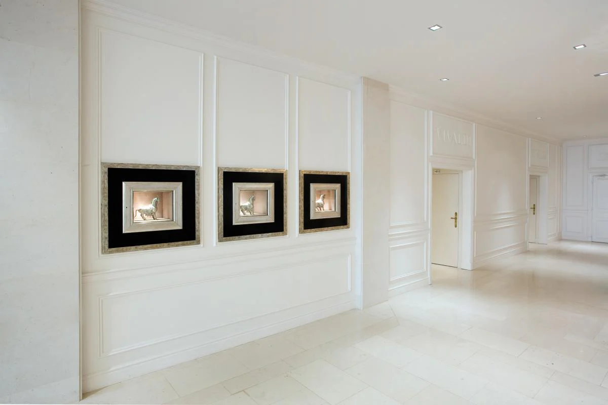 Pack 10 mètres Corniches Plafond CX124 avec colle - Orac x Cimaises-et-plus - 4,9x4,9x200cm (h x p x L) - moulure décorative polymère - Image 3