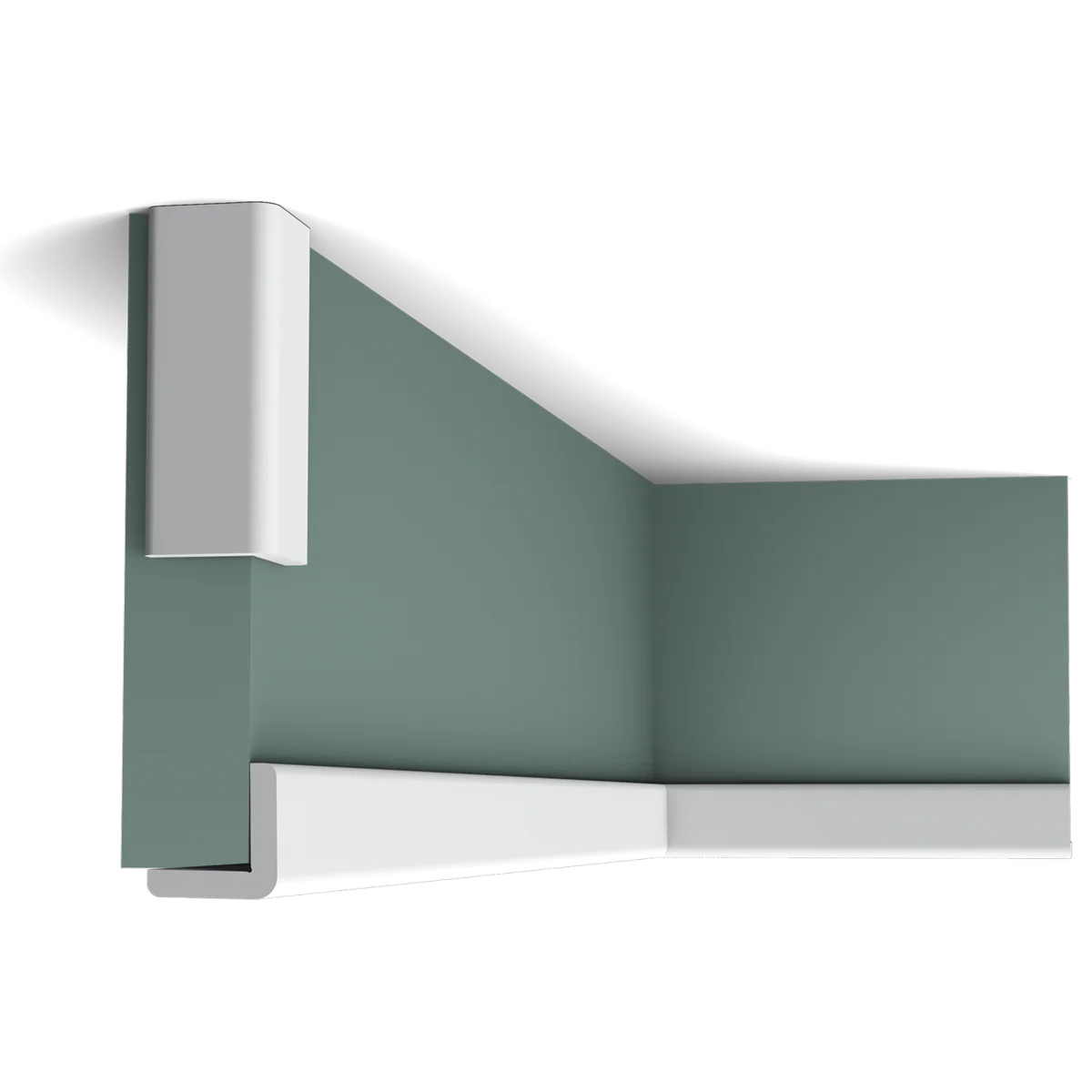 CX134 Profil multifonctionnel Orac Decor - 3x3x200cm (h x p x L) - moulure décorative polymère - Image 4