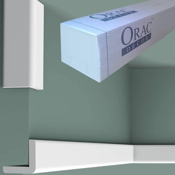 CX134 Profil multifonctionnel Orac Decor - 3x3x200cm (h x p x L) - moulure décorative polymère - Image 5
