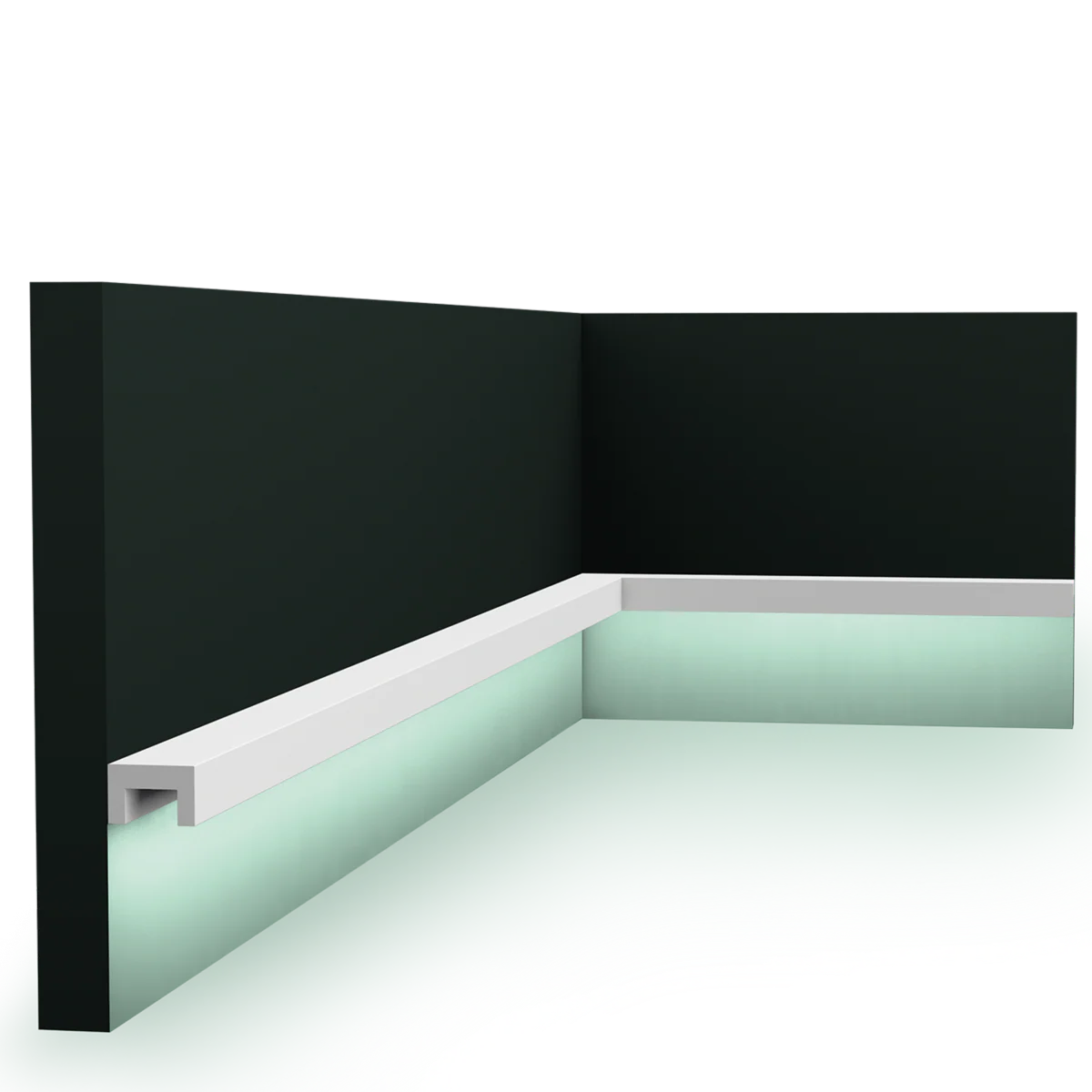 CX190 Corniche plafond pour éclairage indirect Orac Decor  - 2x3x200cm (h x p x L) - moulure décorative polymère - Image 6