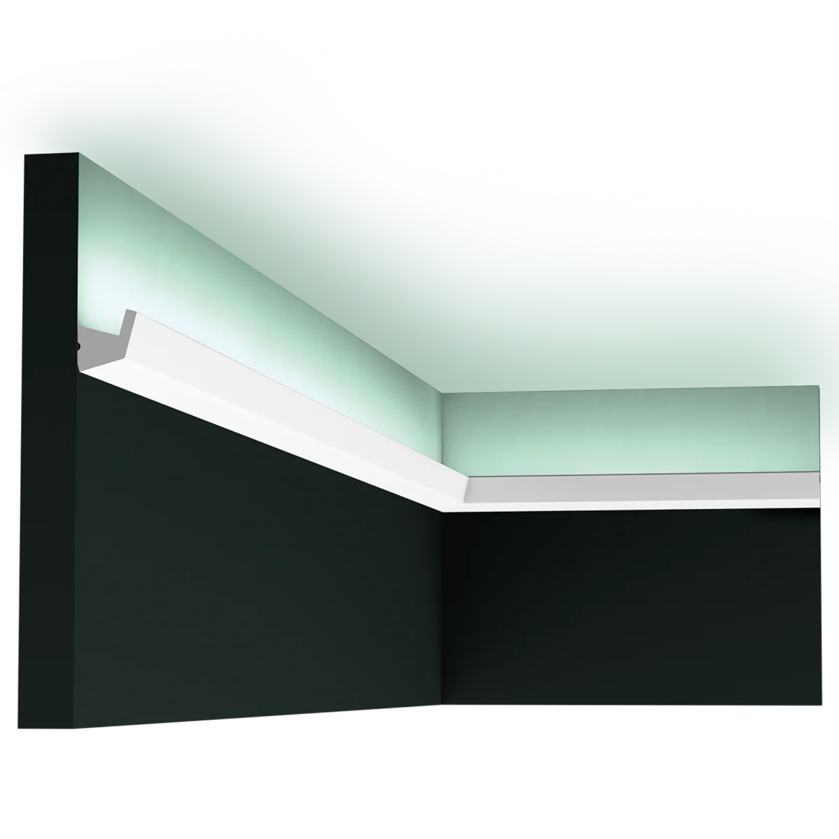 CX189F Flexible Corniche pour éclairage indirect Orac Decor - 2,7x2,7x200cm (h x p x L) - moulure décorative polymère - Image 4