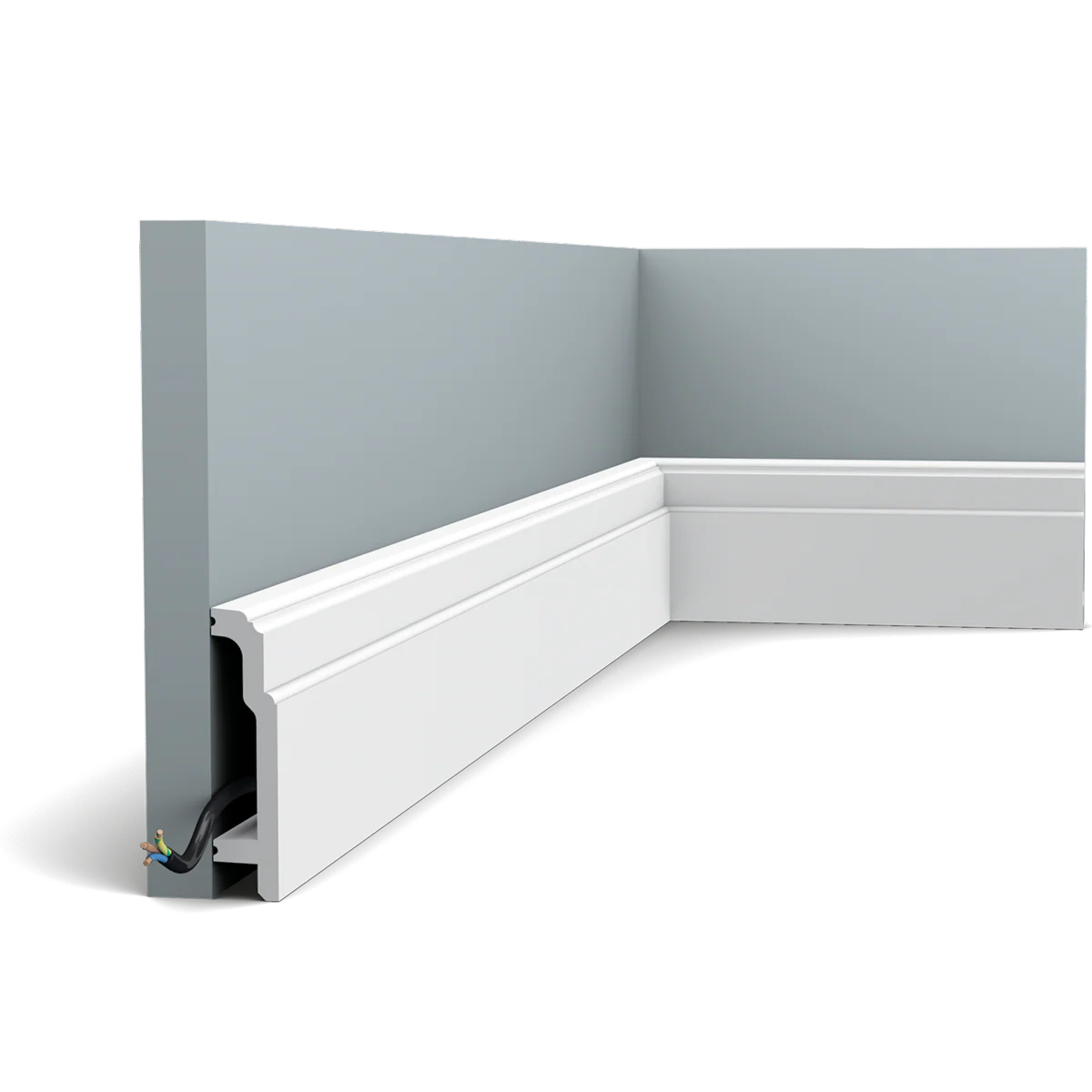 SX155F Flexible Plinthe Orac Decor - 11x2,5x200cm (h x p x L) - plinthe décorative polymère - Image 3