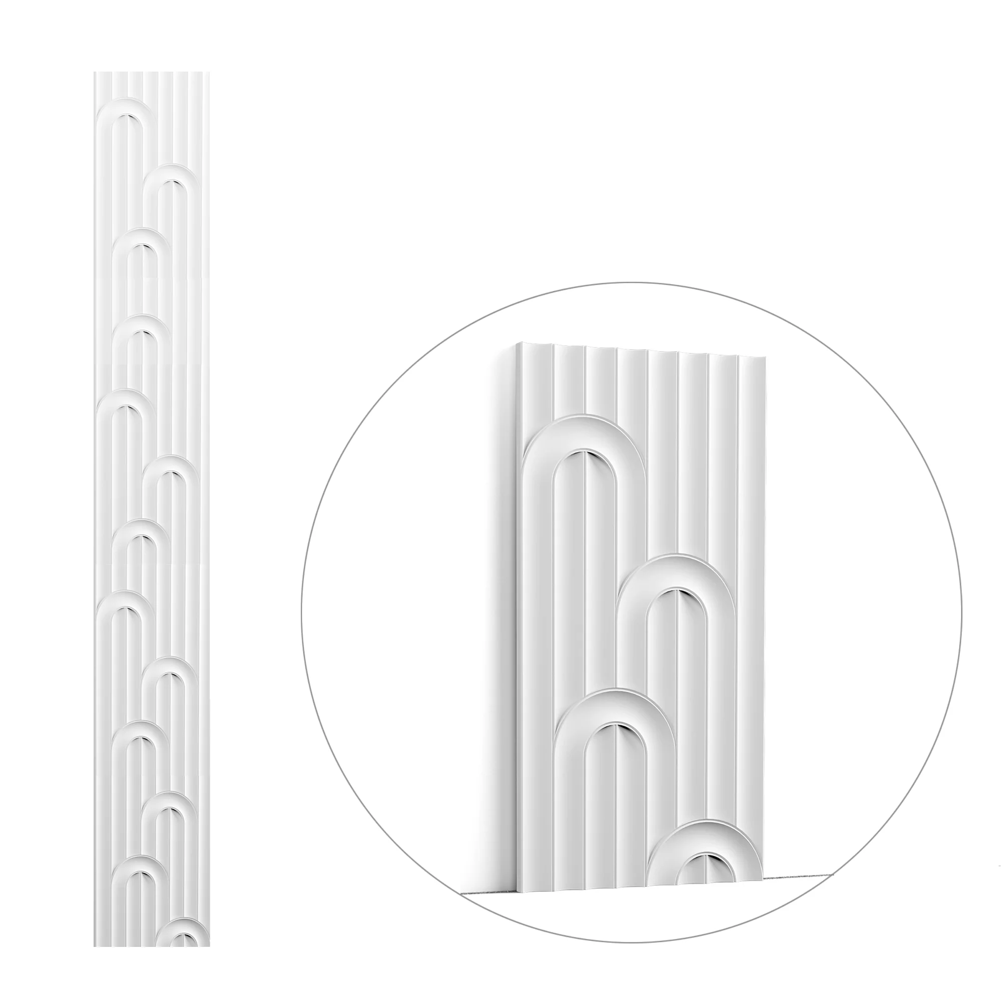 Echantillon Panneau 3D W212 VALLEY LOOP - 10 cm - Image 3