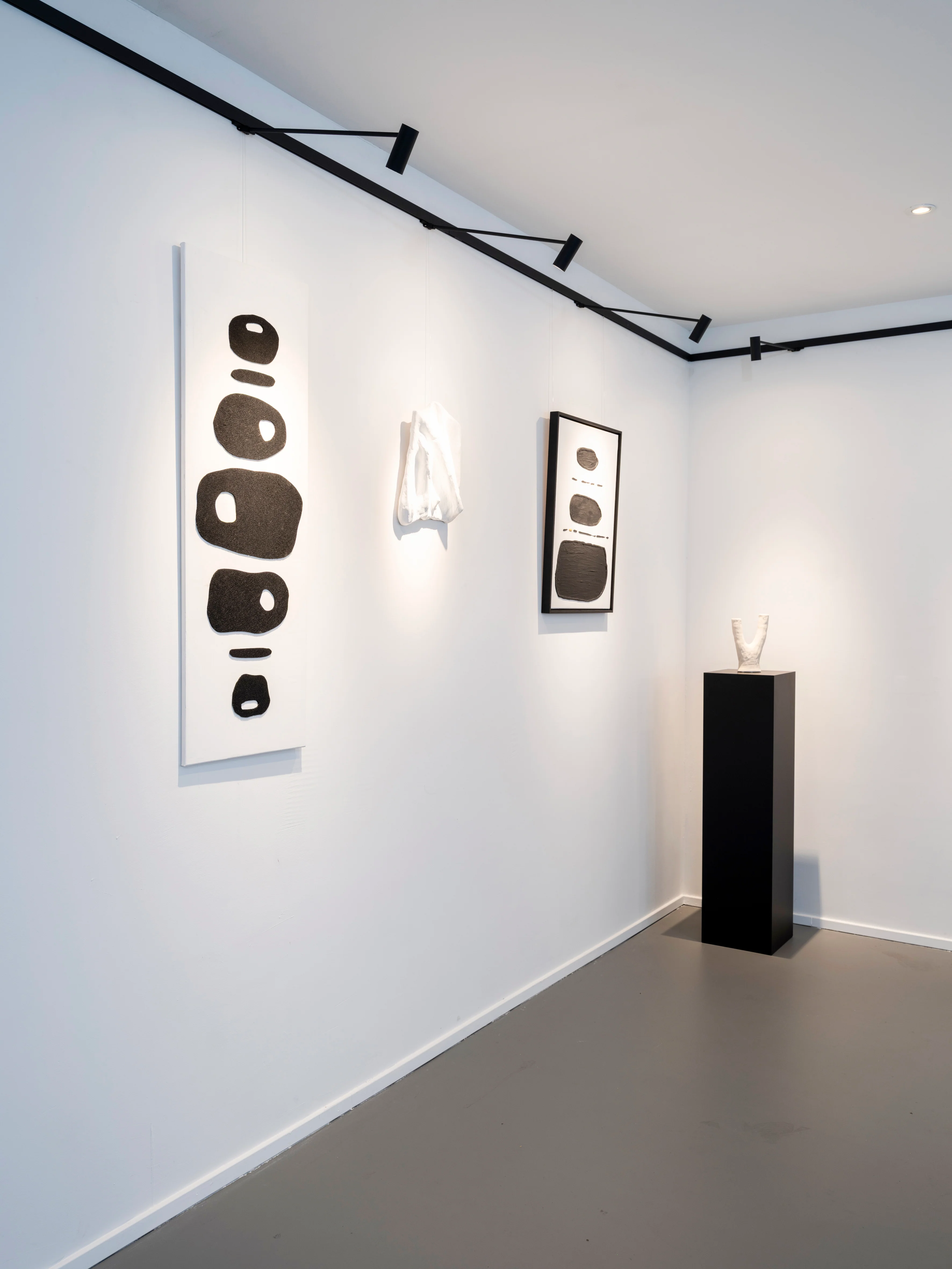 Cimaise Illume Duo Rail Noir 200 cm - Accrochage et éclairage tableau Artiteq - Image 3