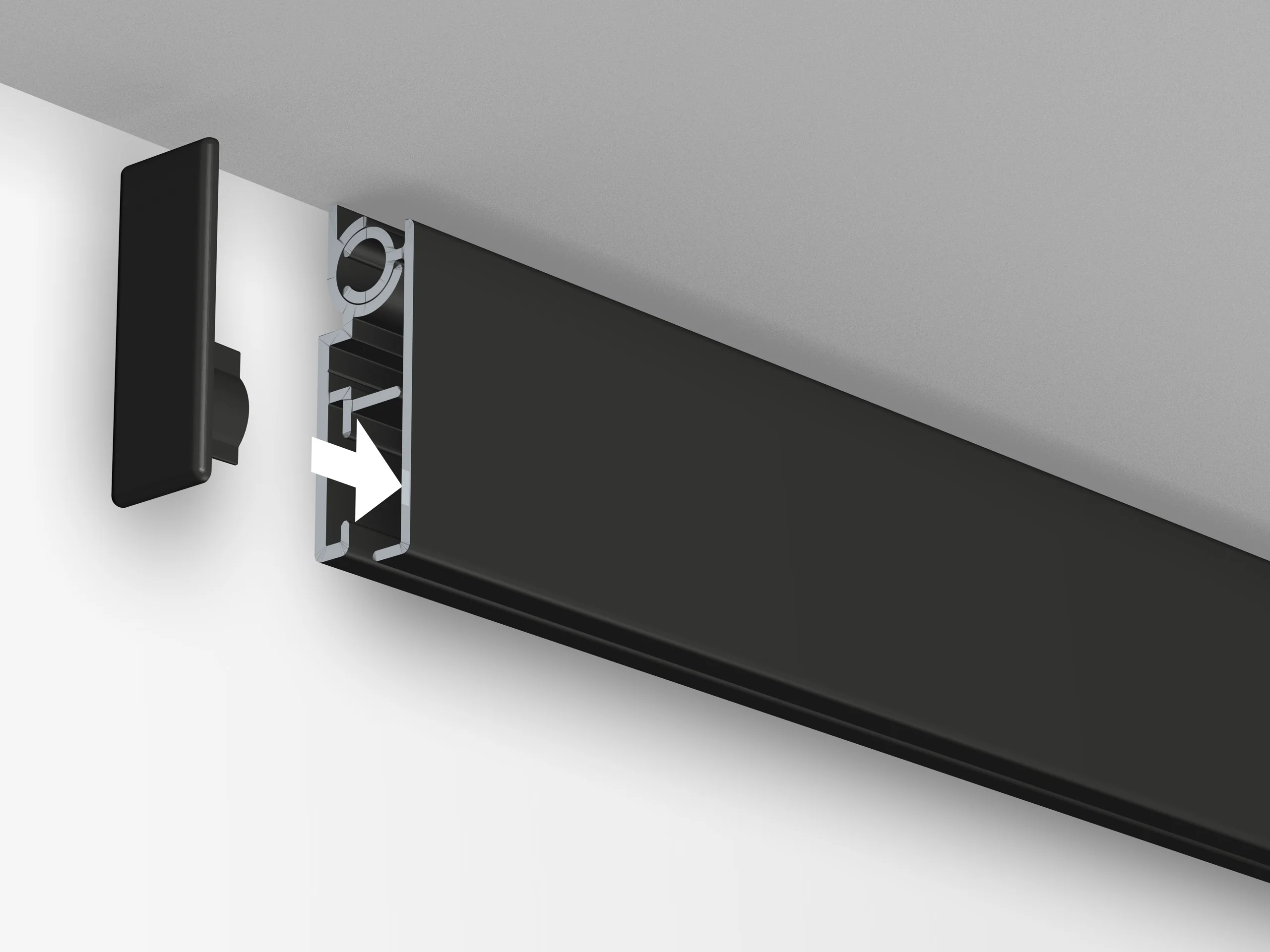 Embout pour Cimaise Museum PLUS - Track & Slide - Image 4