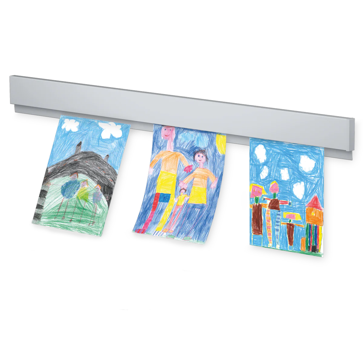 Info Rail pour suspendre dessin, poster, feuilles de présentation - Cimaise Artiteq - Image 6