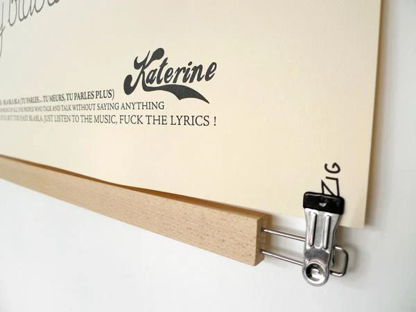 Kit accrochage Plafond Porte Affiche Poster Pant + Top rail (+ visserie) + fils et crochets - Image 8