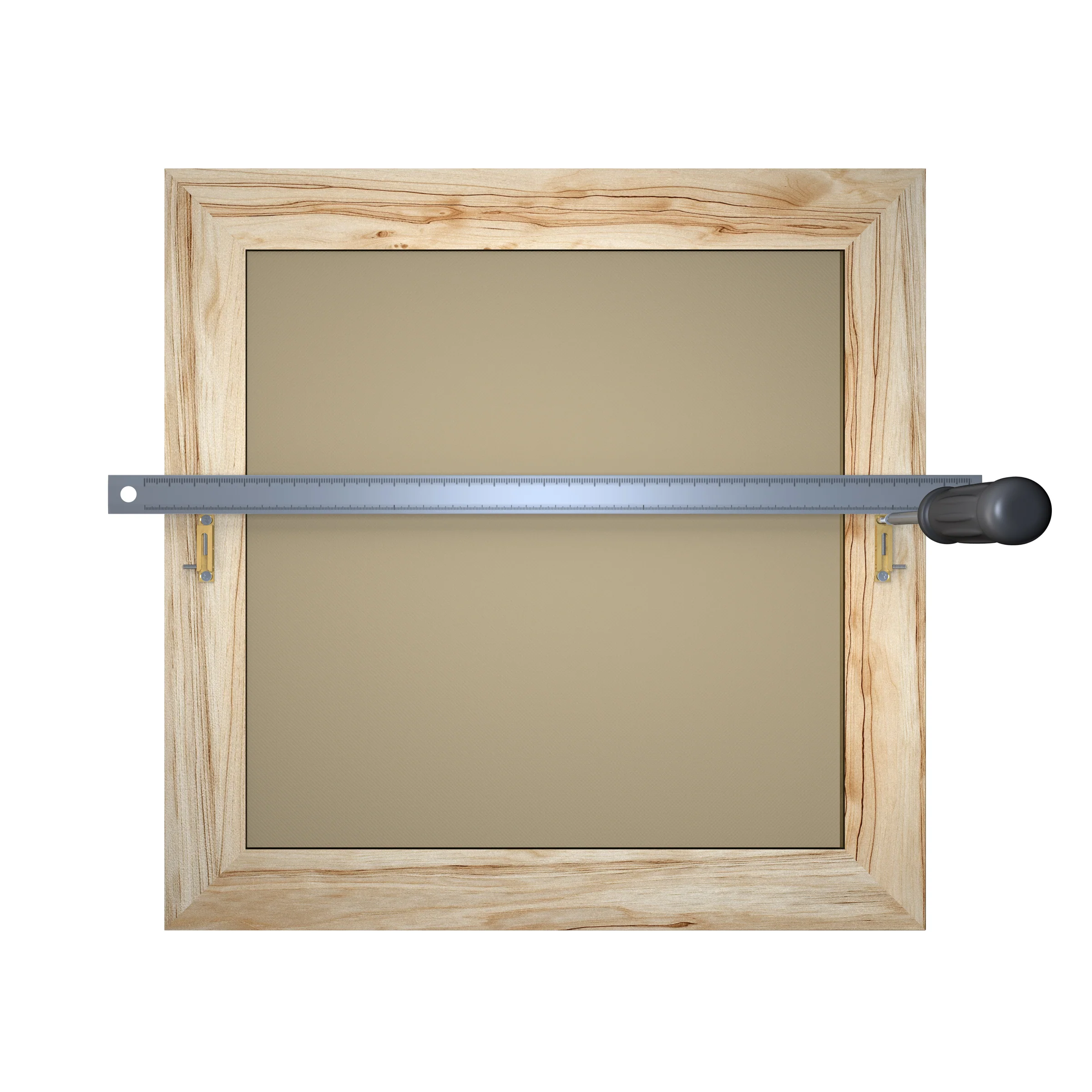 Platine sécurisée à visser sur cadre/chassis bois 40 kg (Junior S) accrochage d'œuvres Track & Slide - Image 4