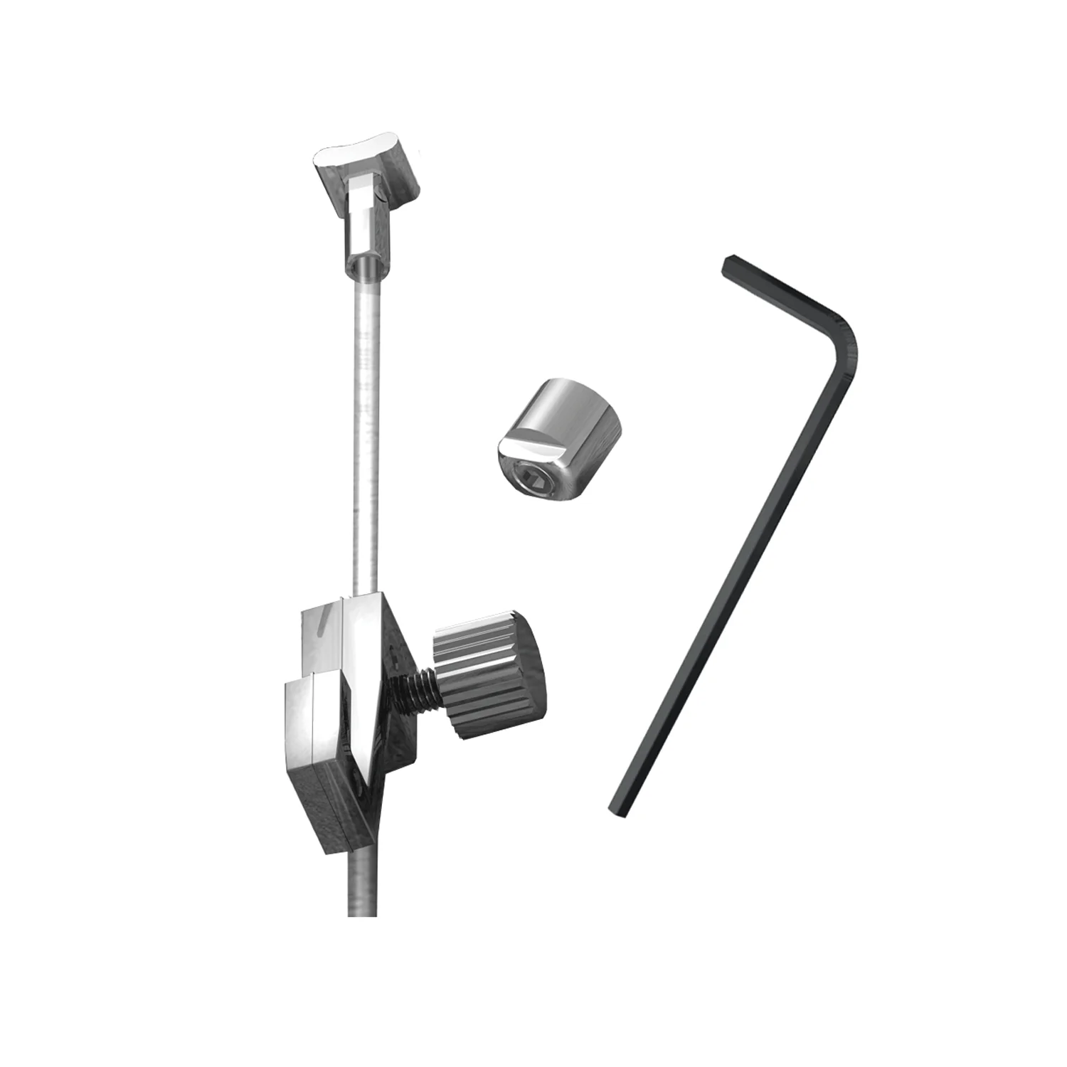 Kit Railstopper - pour stopper les fils dans une cimaise oblique - Cimaise tableau Artiteq - Image 3