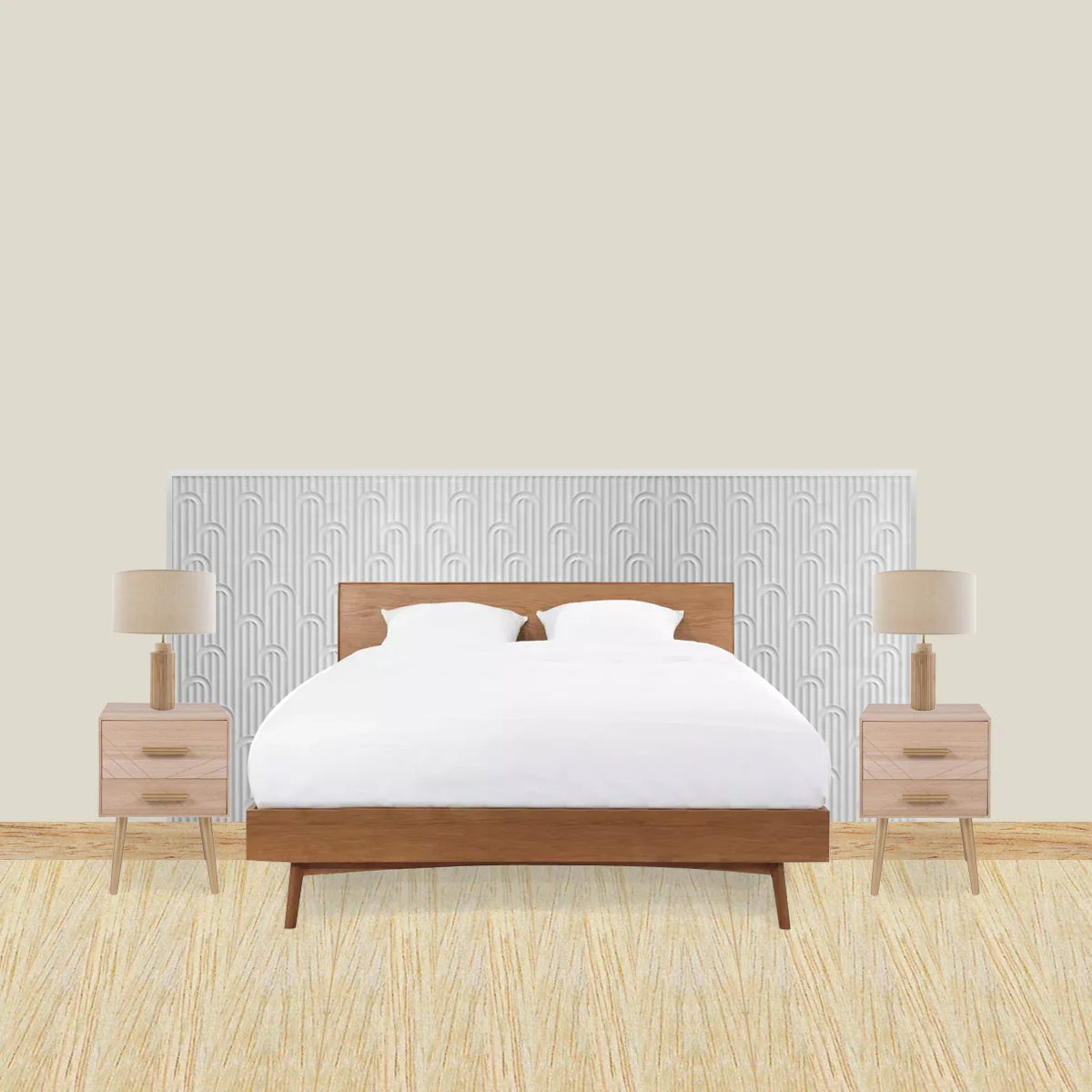 Kit tête de lit DIY Panneaux muraux W212 VALLEY LOOP Orac Decor - Revêtement mural - Image 8
