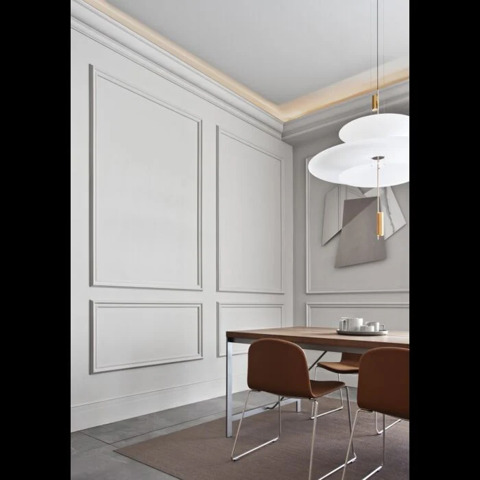 P8020F Flexible Cimaise murale Orac Decor - 6x2,5x200cm (h x p x L) - moulure décorative polyuréthane - Image 2