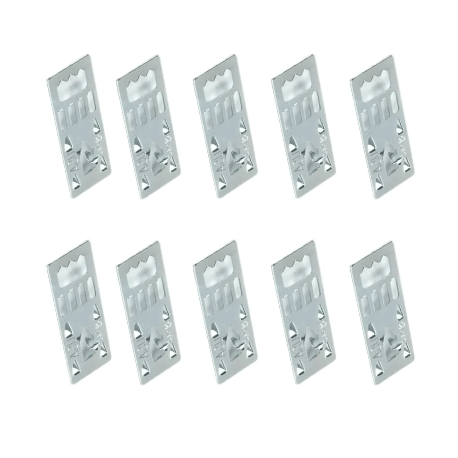 Pack 10 attaches pour carton plume - Image 2