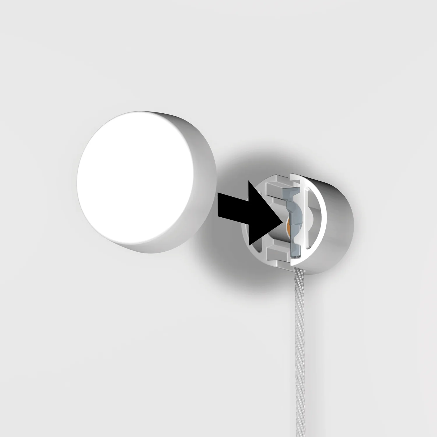 Pack 10 clips de fixation murale pour Display it Solo - Image 2