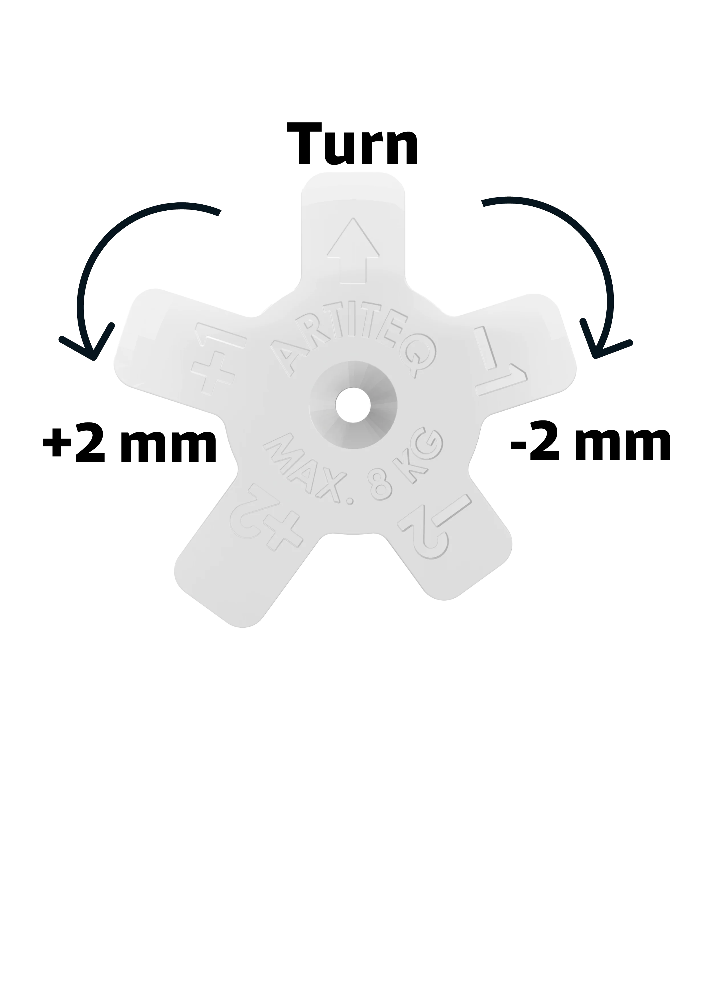 Pack 4 supports muraux pour plaques Dibond - Accessoire Cimaise Artiteq - Image 6