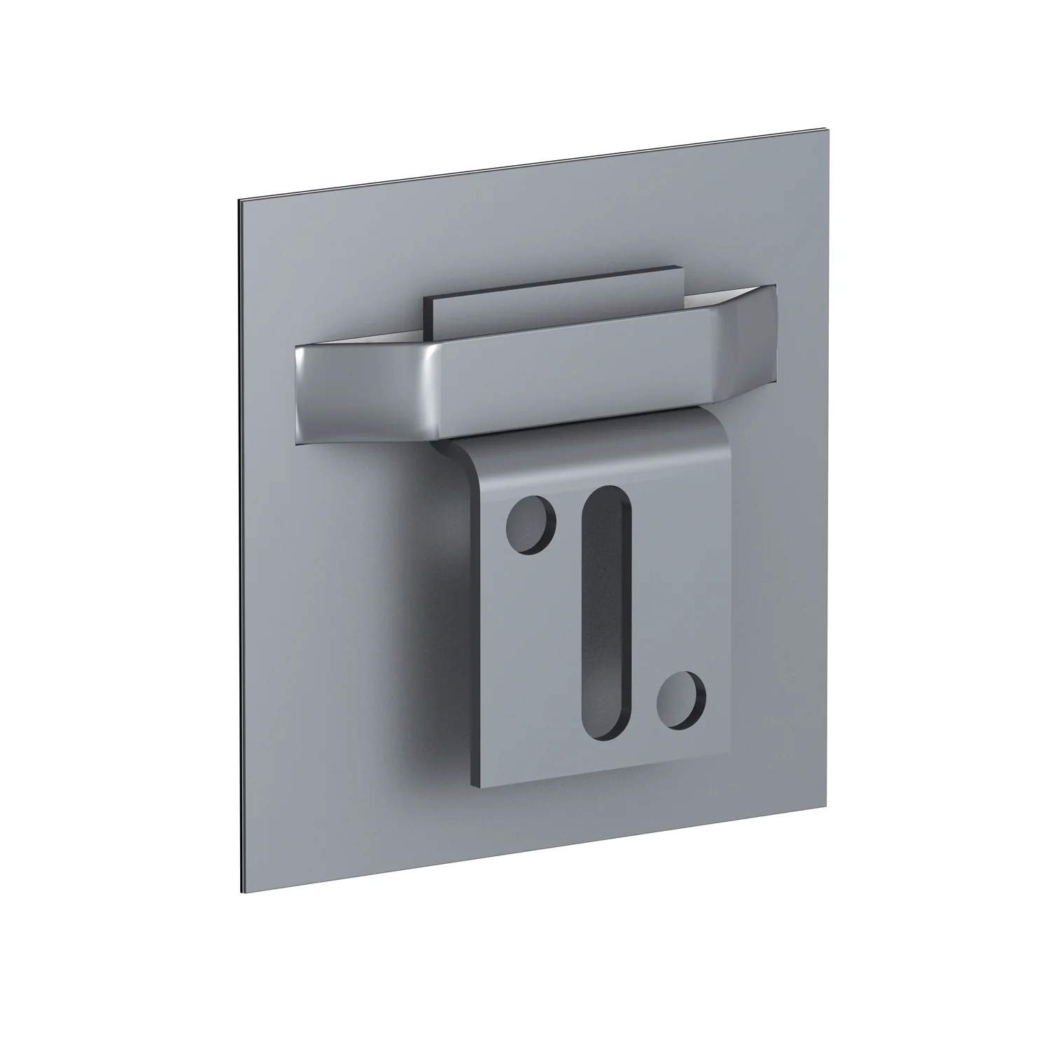 *Produit discontinué* Pack 4 supports muraux pour plaques Dibond - Accessoire Cimaise Artiteq - Image 2