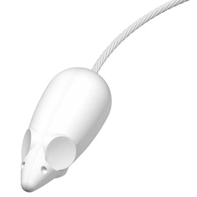 Pack câble Picture mouse blanc + 10 clips - Image 4