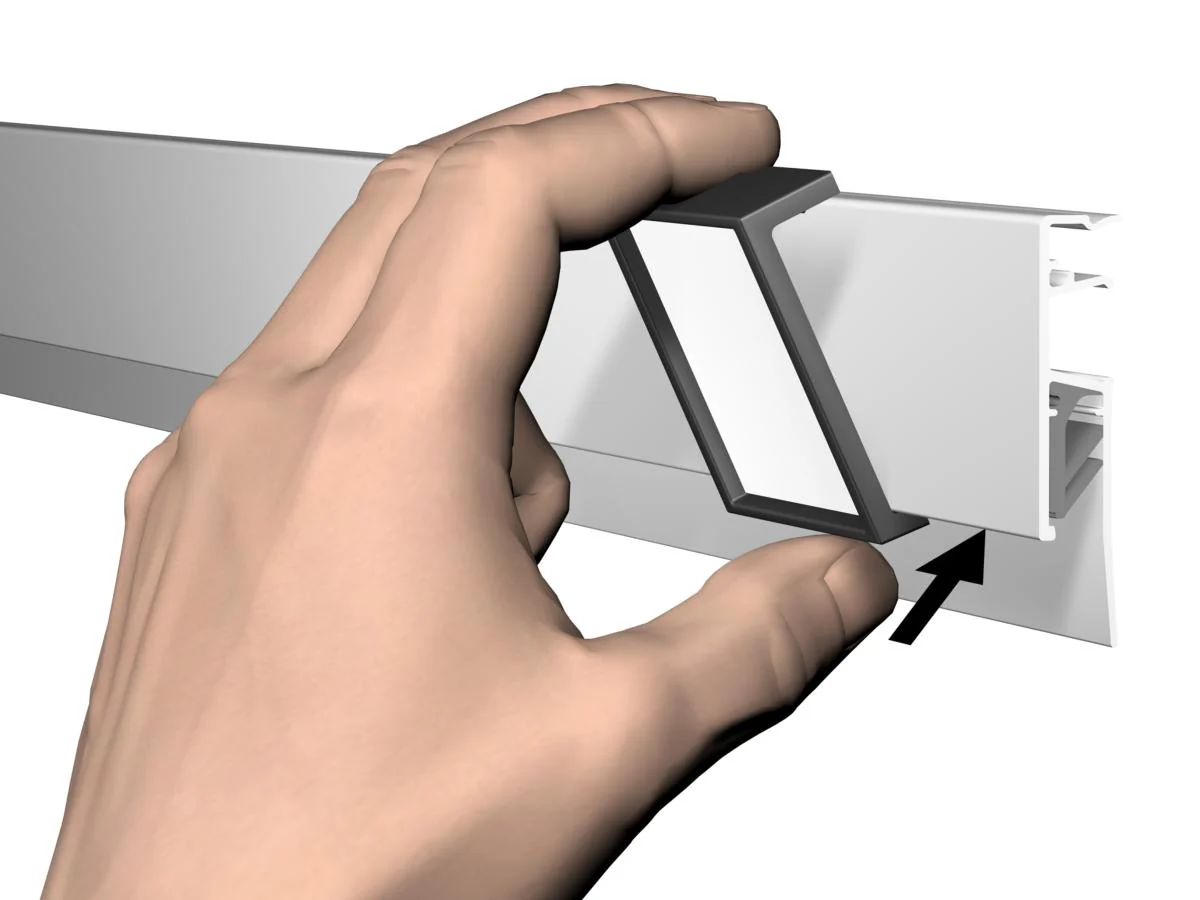 Pack de 10 Me-Clips pour Info Rail Artiteq - pour étiqueter vos Info-Rails - Image 4