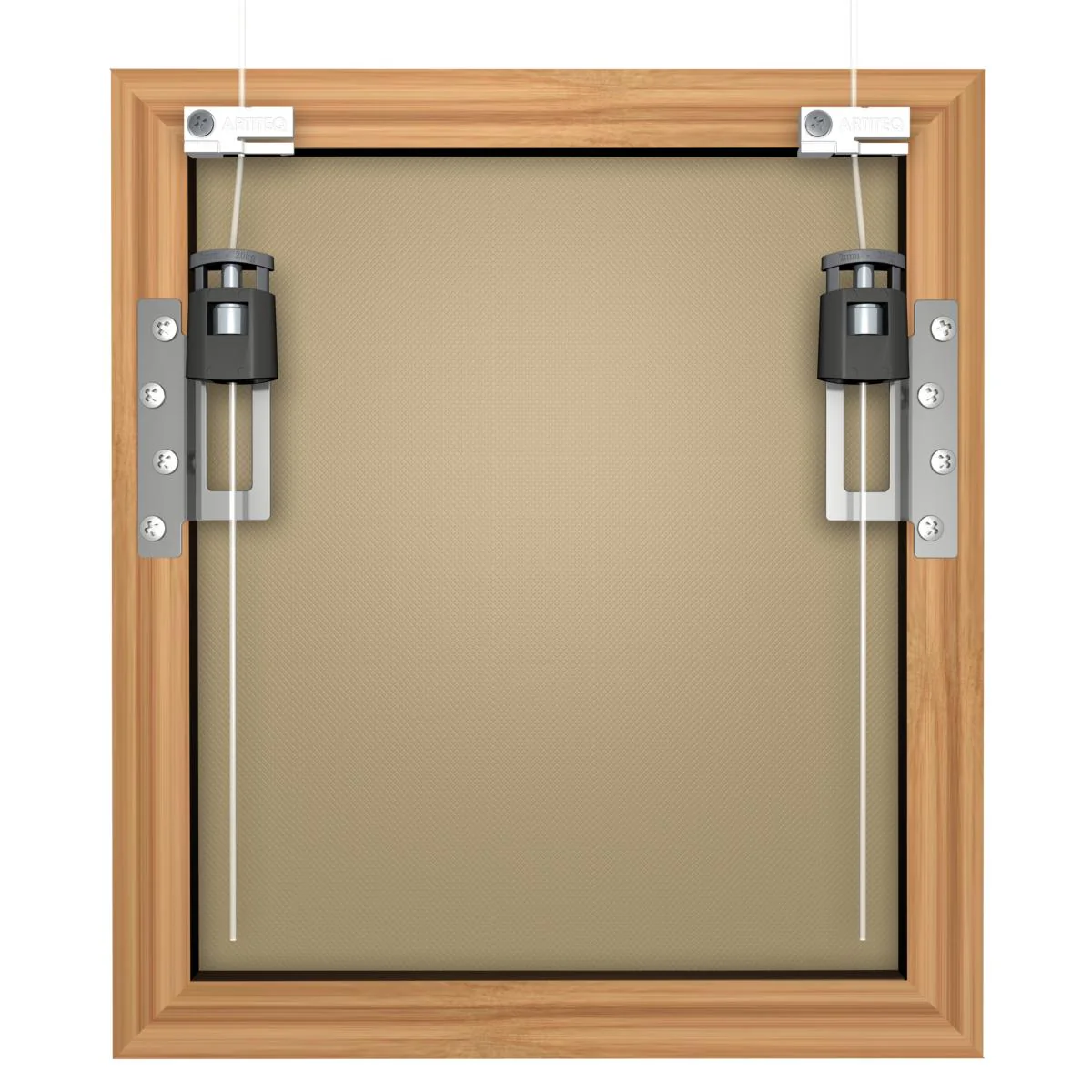 Pack de 2 redresseurs de cadre + vis - pour cimaise tableau Artiteq - Image 6