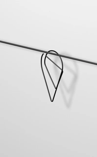 Pack de 30 trombones gouttes d'eau noir - Image 3