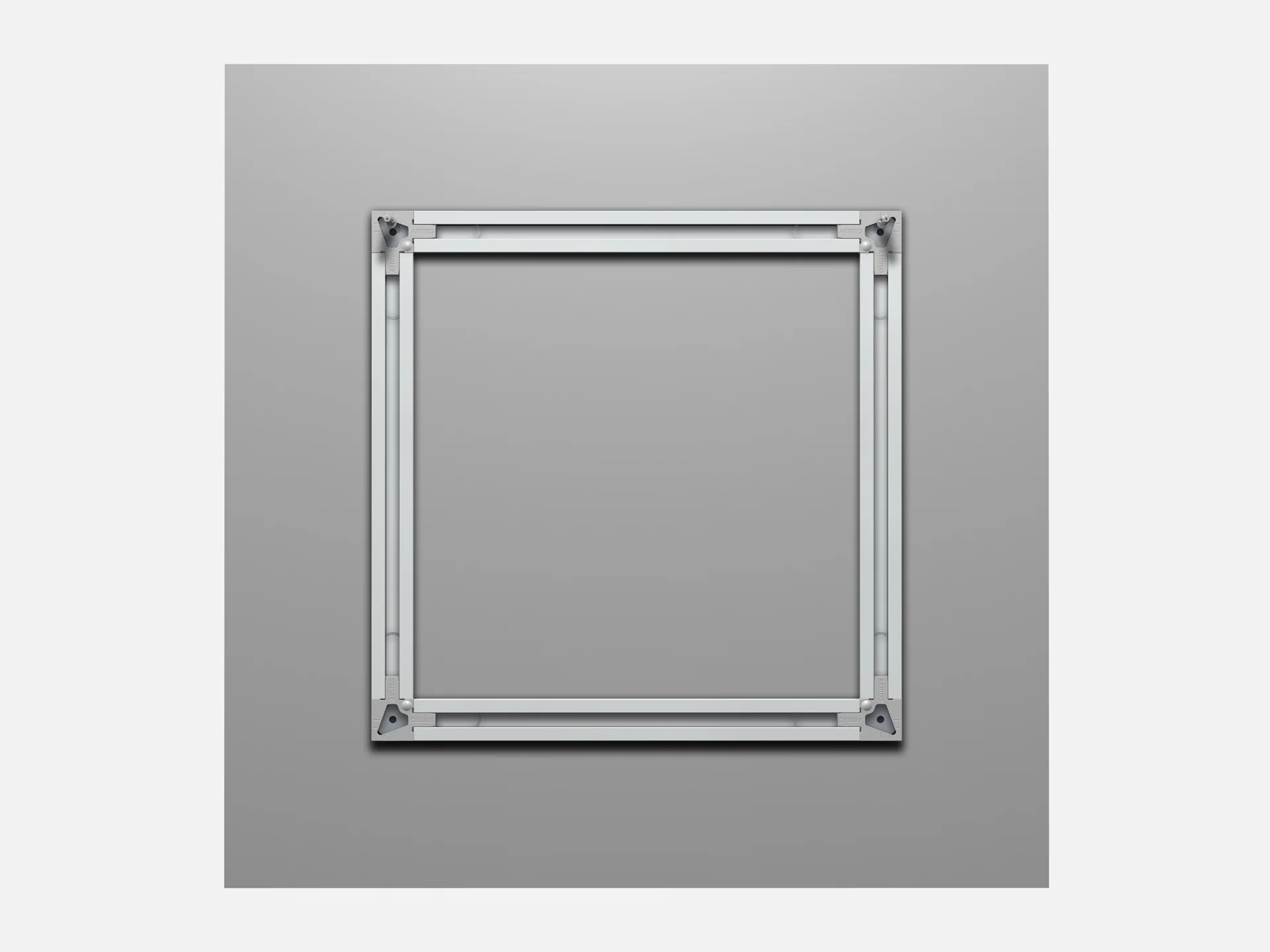 Pack de 2 back frame rail Alu brut - barre de suspension - Image 3
