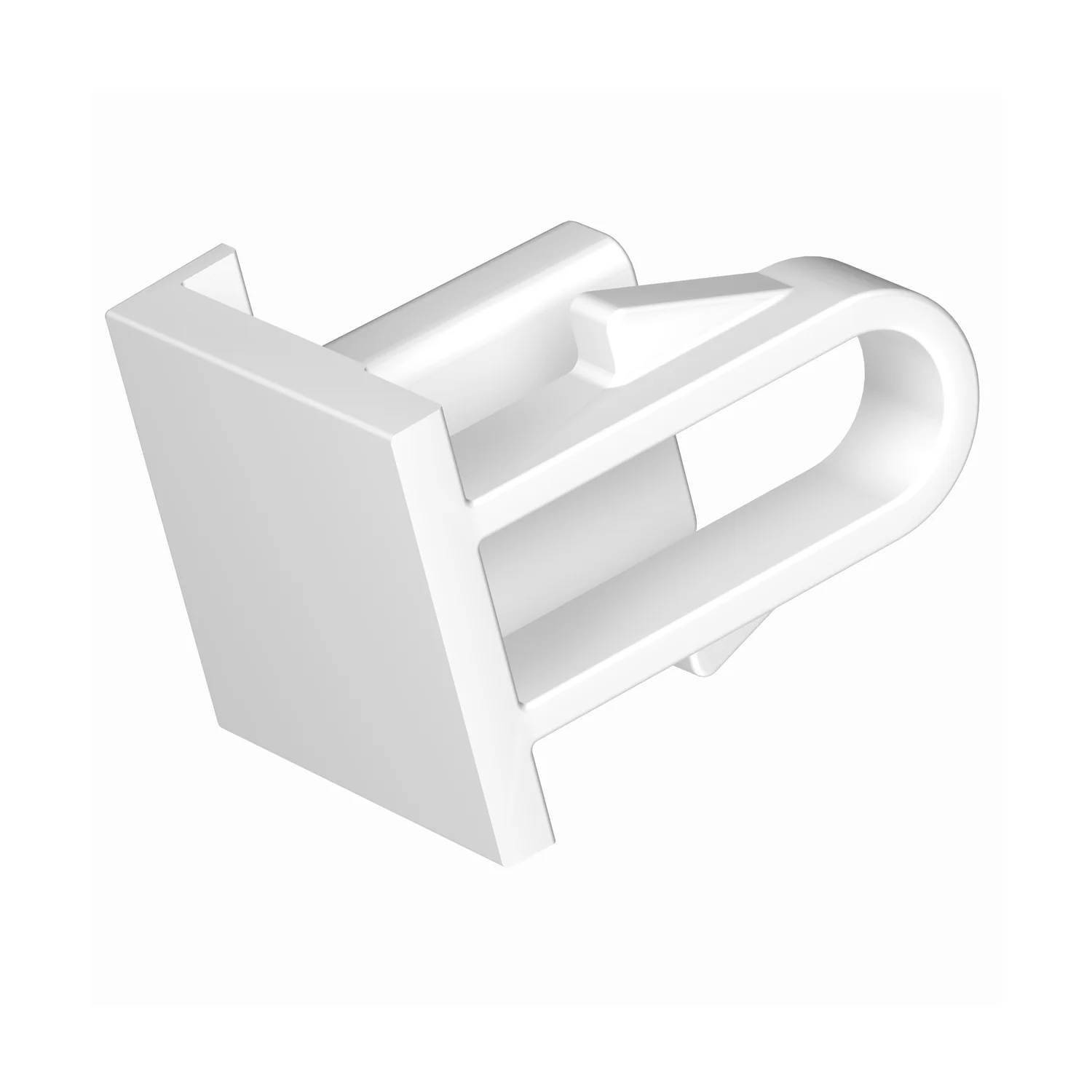 Pack de 4 embouts d'arrêt Blanc pour Cimaise Contour Rail - Accessoire Cimaise Artiteq - Image 3