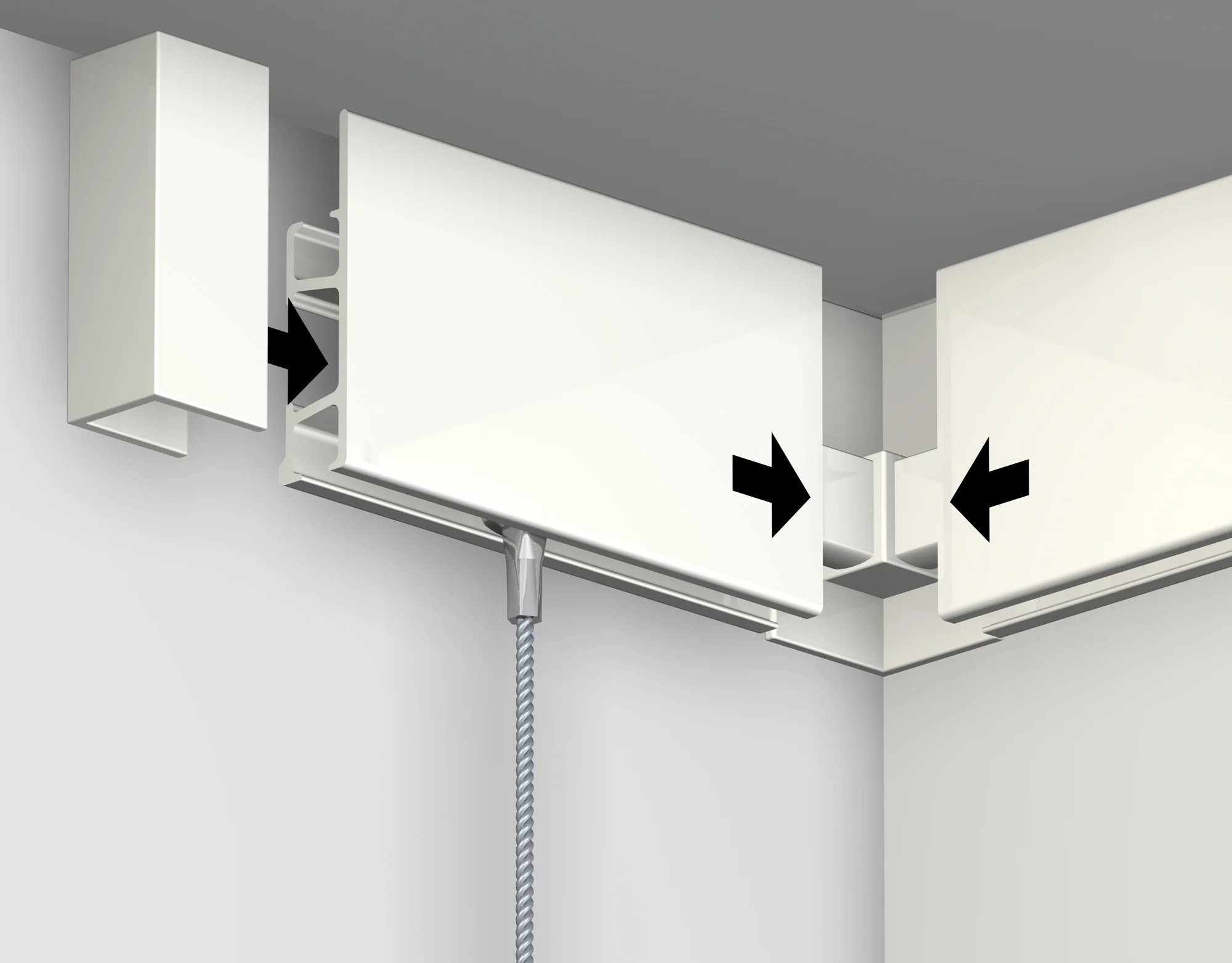 Pack 4 raccords d'angle Cimaise Click Pro - Accessoire Cimaise Artiteq - Image 6