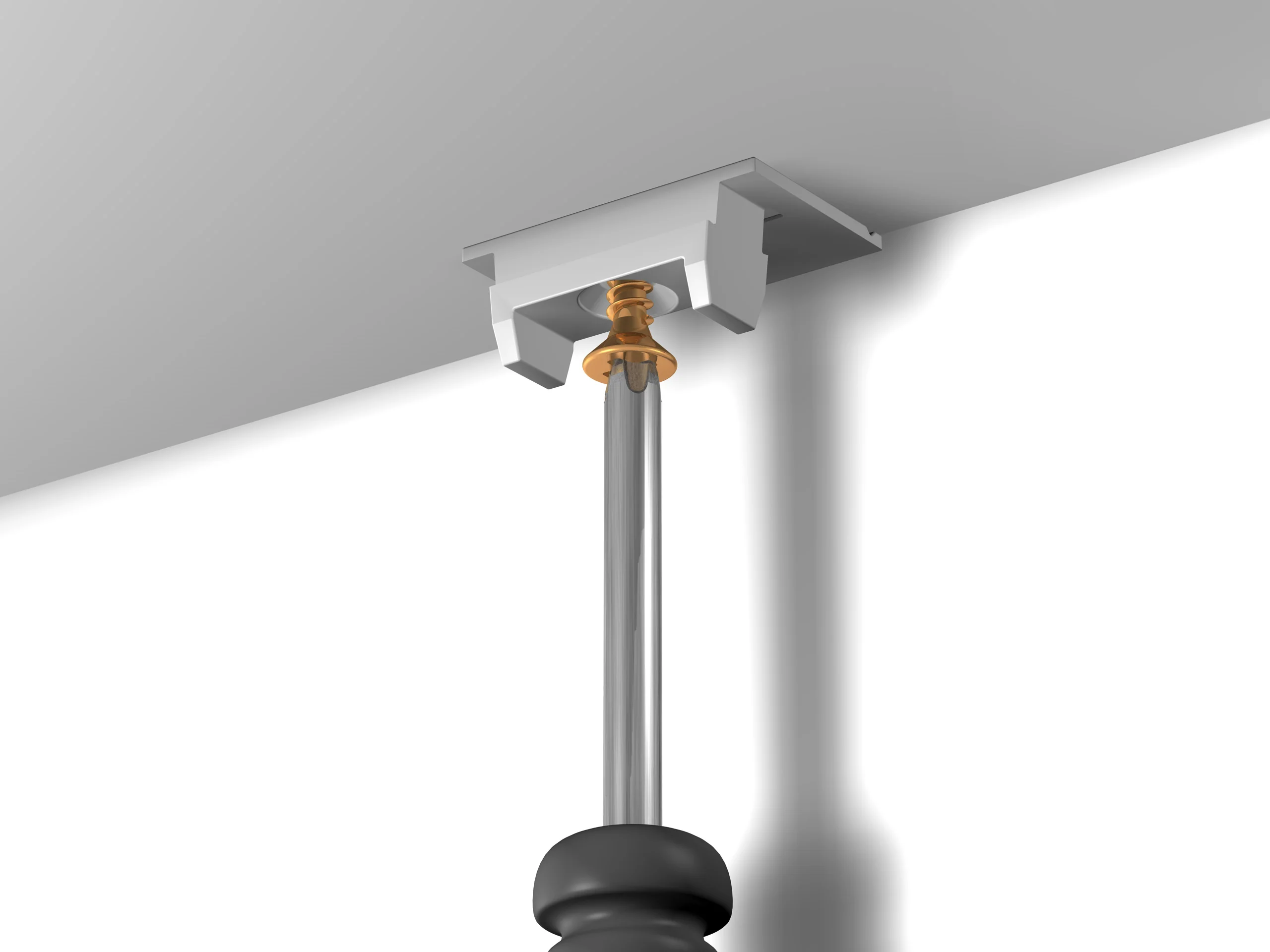 Clips de fixation additionnel pour cimaise click plafond R40 - Image 4
