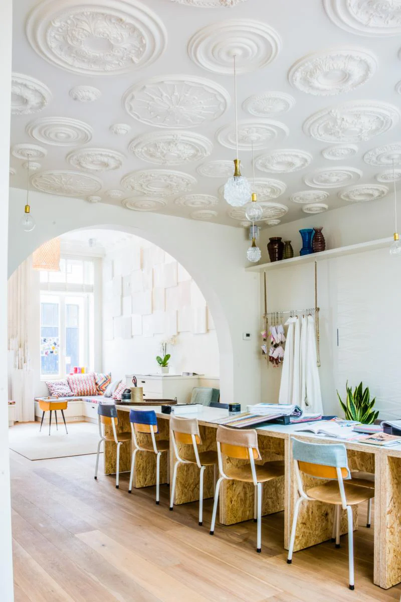 R09 Rosace de plafond Orac Decor ø 48.5cm - moulure décorative polyuréthane - Image 5