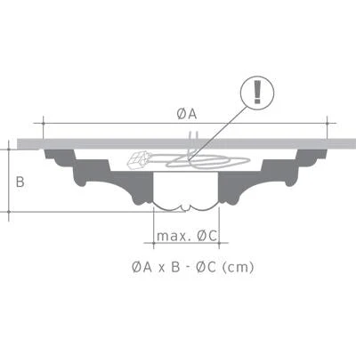 R11 Rosace de plafond Orac Decor ø 19cm - moulure décorative polyuréthane - Image 3
