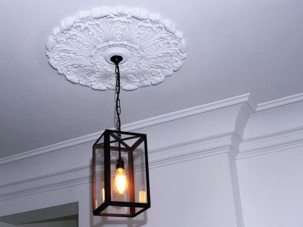 R27 Rosace de plafond Orac Decor ø 75cm - moulure décorative polyuréthane - Image 2
