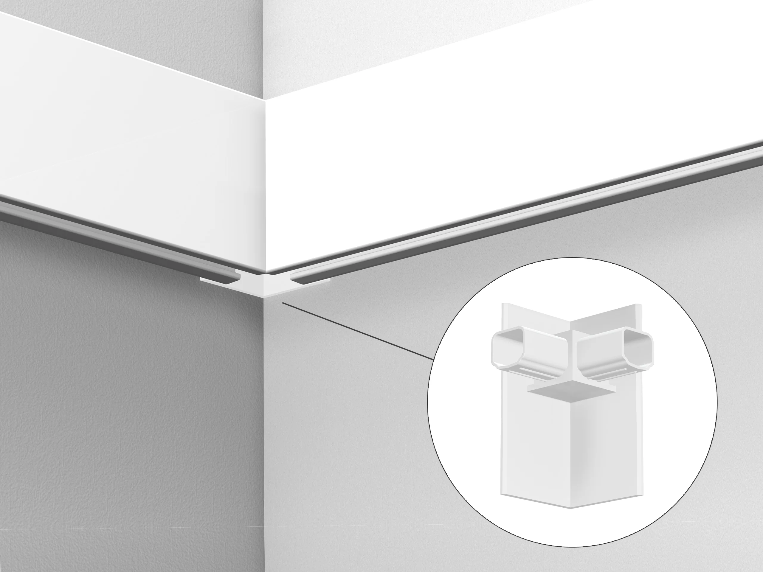 Raccord d'angle Illume Duo Rail - Accrochage éclairage Artiteq - Image 17