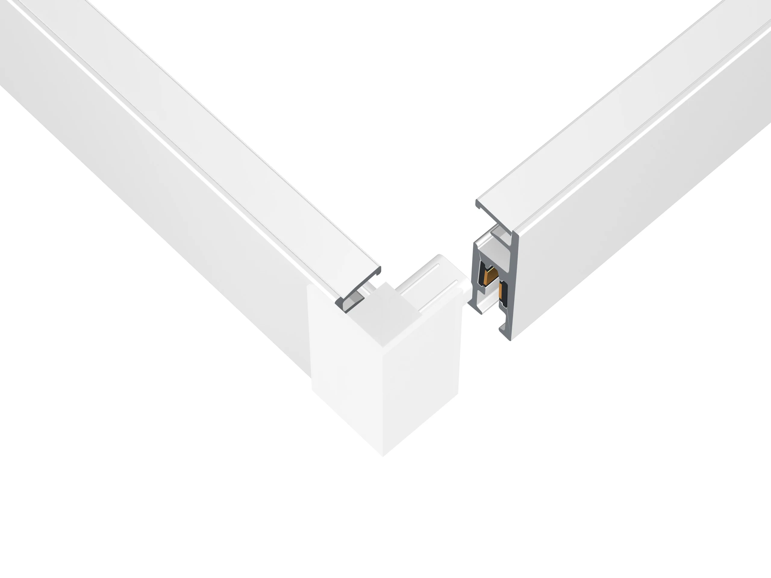Raccord d'angle Illume Duo Rail - Accrochage éclairage Artiteq - Image 8