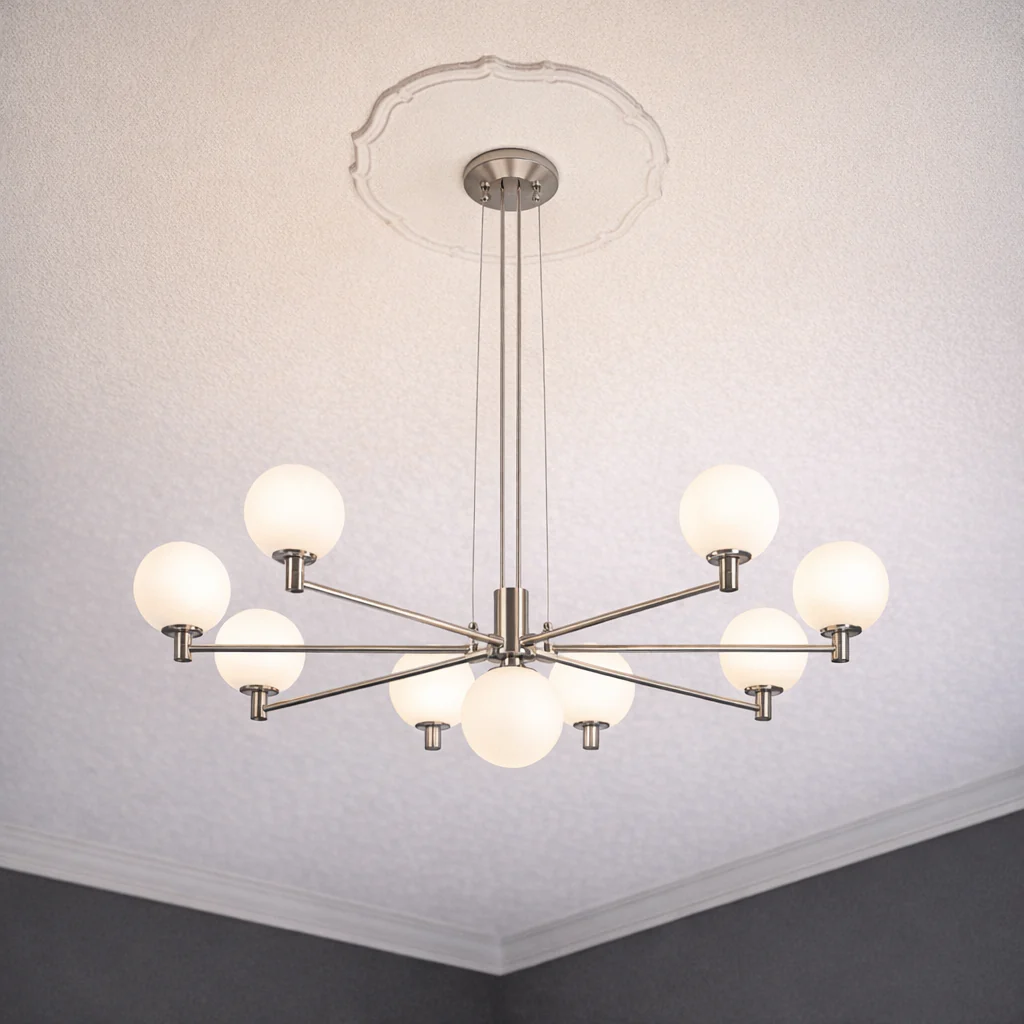 Rosace plafond 48 cm R016 - Polyuréthane - Image 2