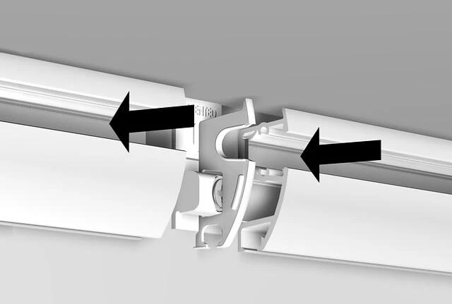 Set Connecteur Pro-Light pour Cimaise Combi Rail - Accessoire Cimaise Tableau - Image 5