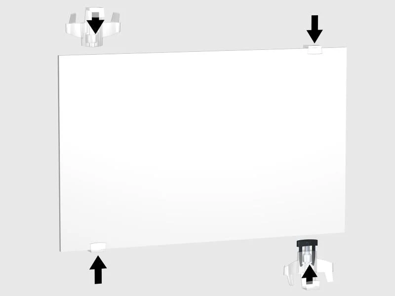 Set d'accrochage pour panneau rigide H300 - Image 3