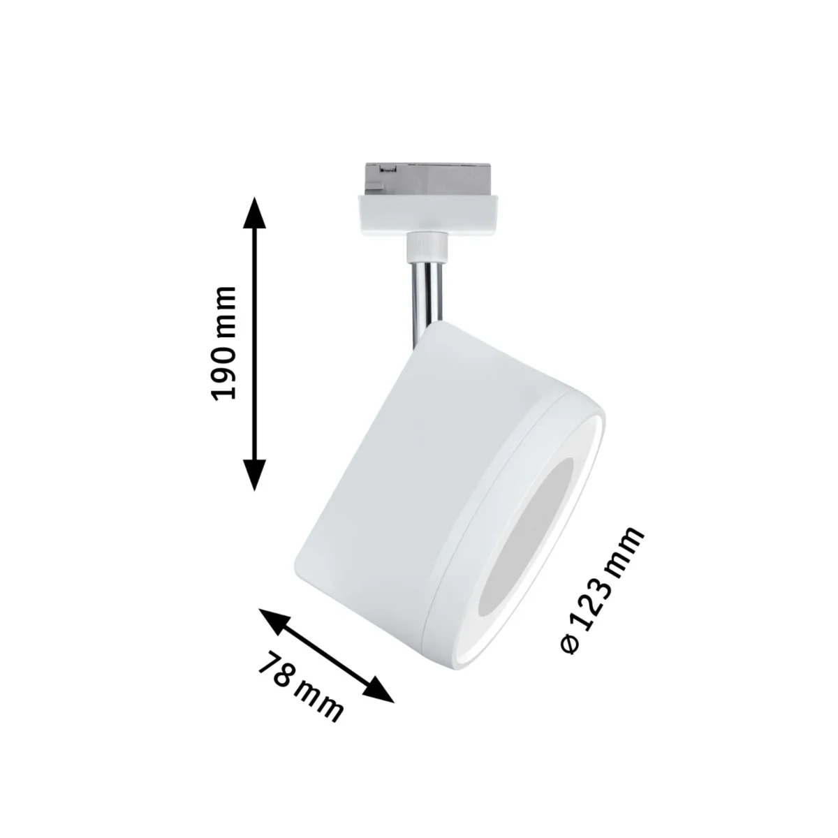 Spot Arena URail 9,9W Paulmann - Eclairage Tableau sur rail plafond - Image 4