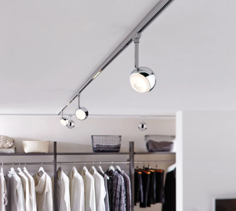 Spot Capsule II URail Led 6,3W Paulmann - Eclairage Tableau sur Rail Plafond - Image 2