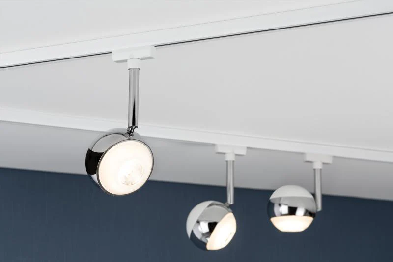 *Article discontinué* Spot Capsule Led 4,5W Paulmann - Eclairage Tableau sur Rail Plafond - Image 2