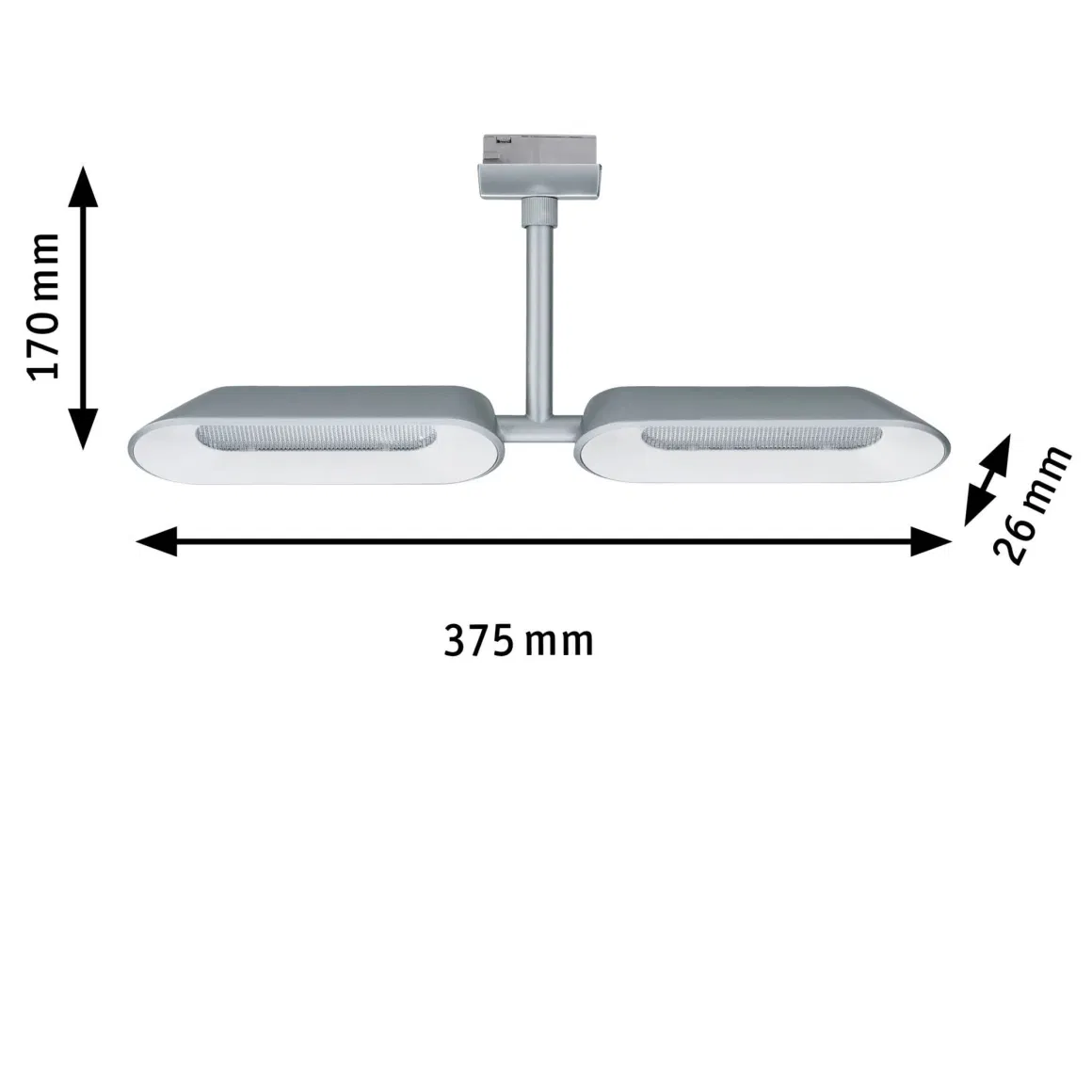 *Produit discontinué* Spot Dipper Paulmann - Eclairage Tableau sur Rail Plafond - Image 2