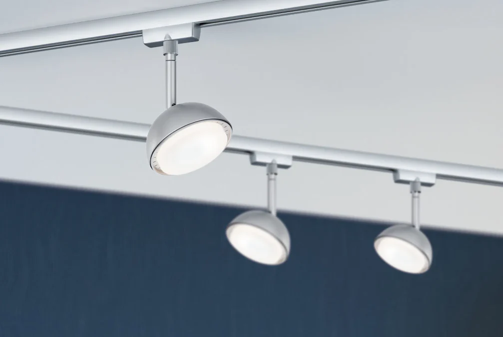 Spot Hemi URail 4,8W Paulmann - Eclairage Tableau sur Rail Plafond - Image 2