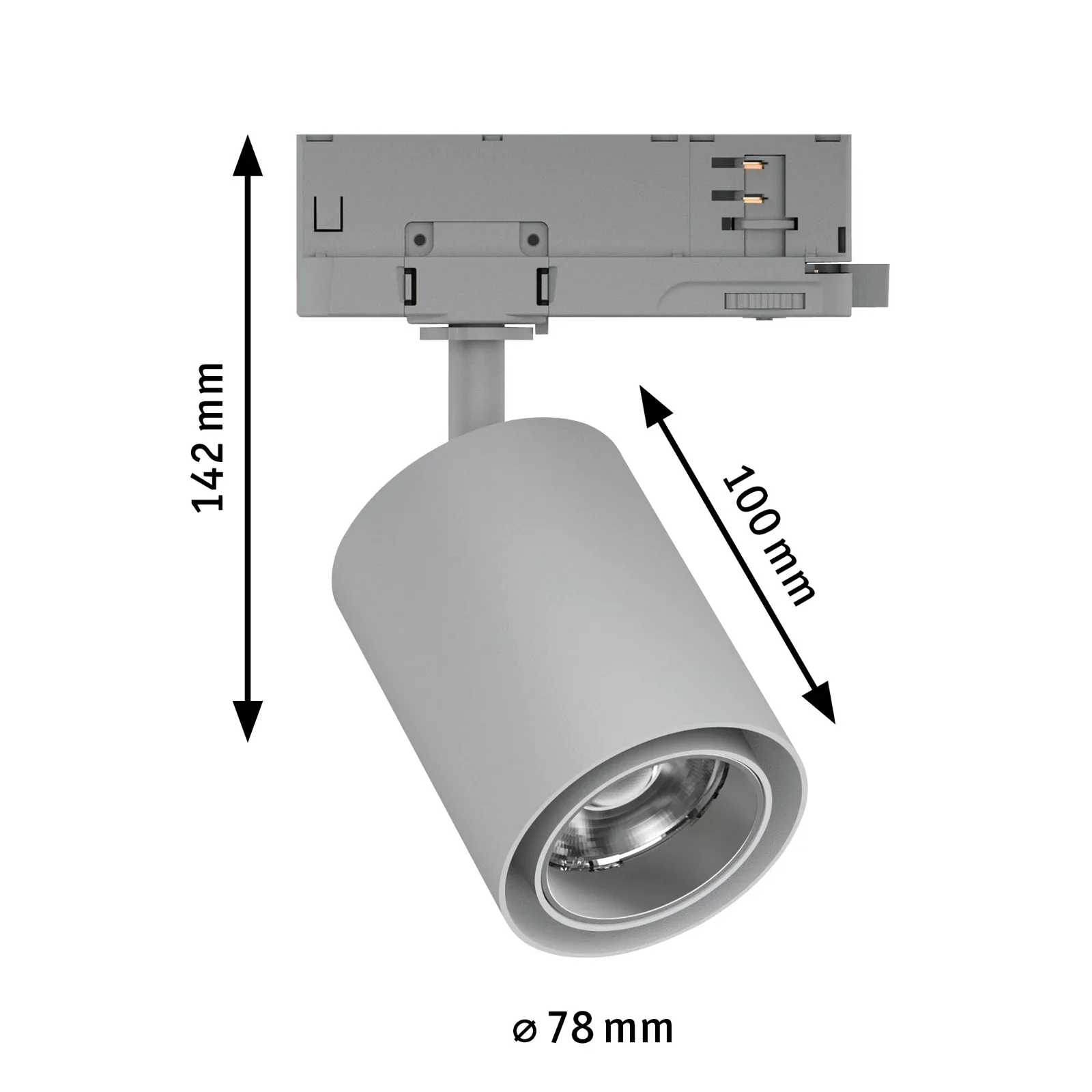 Spot Kratos 20W pour Rail d'éclairage ProRail3 - Paulmann - Eclairage tableau plafond - Image 5