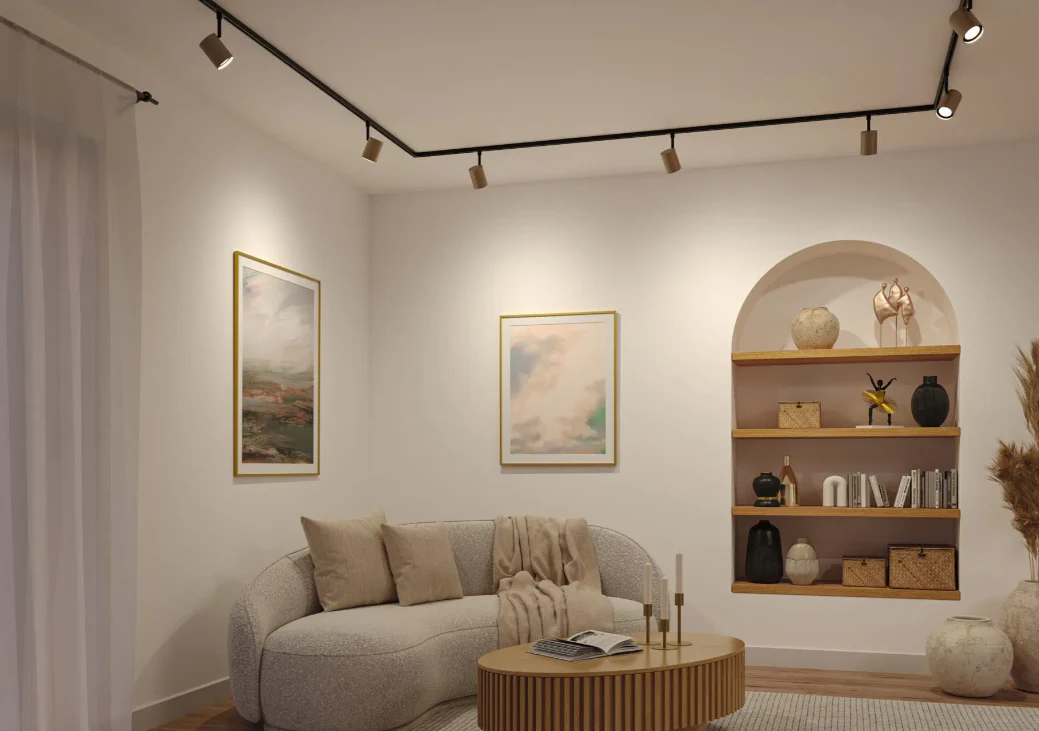 Spot Luxe Led Paulmann - Eclairage Tableau sur Rail Plafond - Image 2