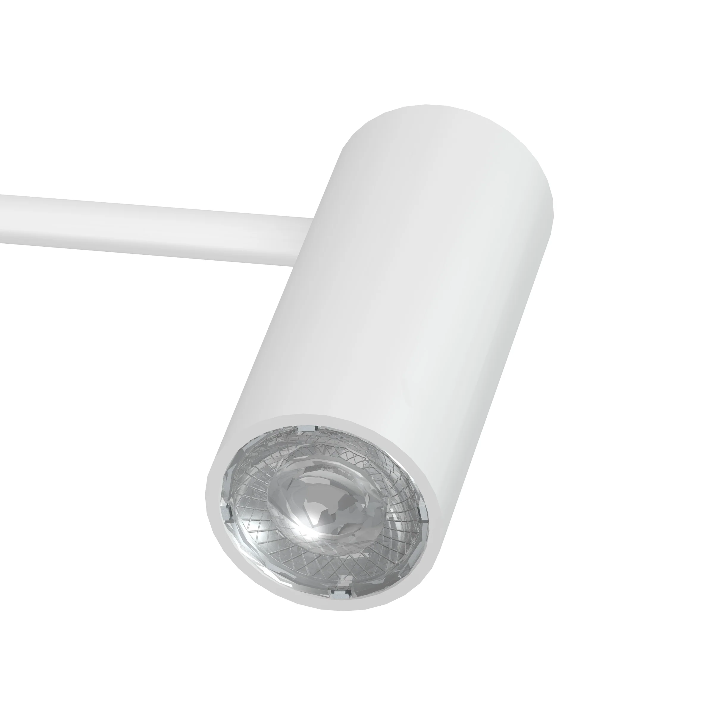 Spot sur tige 50 cm blanc Illume Duo Rail - Accrochage et éclairage tableau Artiteq - Image 6