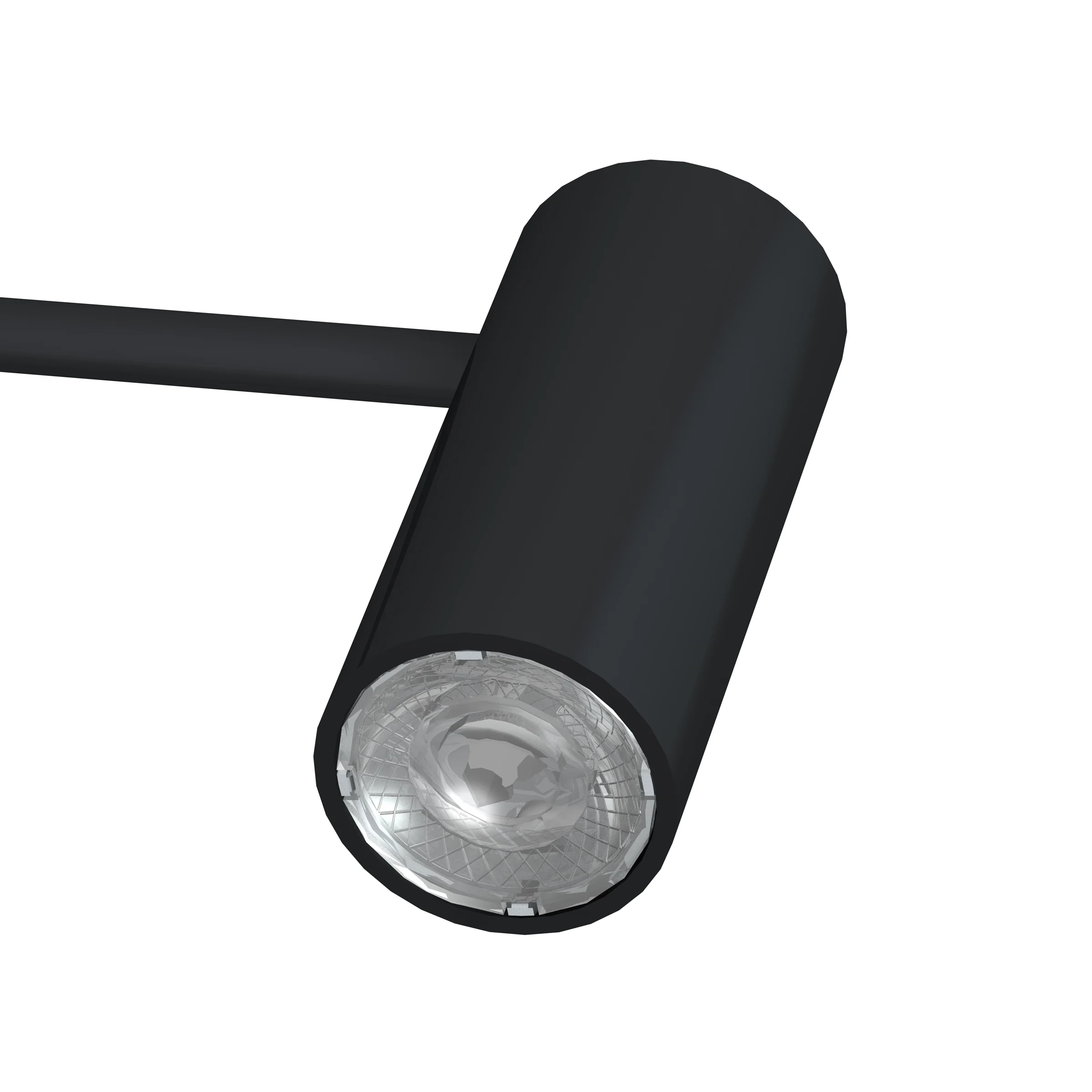 Spot sur tige 50 cm noir Illume Duo Rail - Accrochage et éclairage tableau Artiteq - Image 5