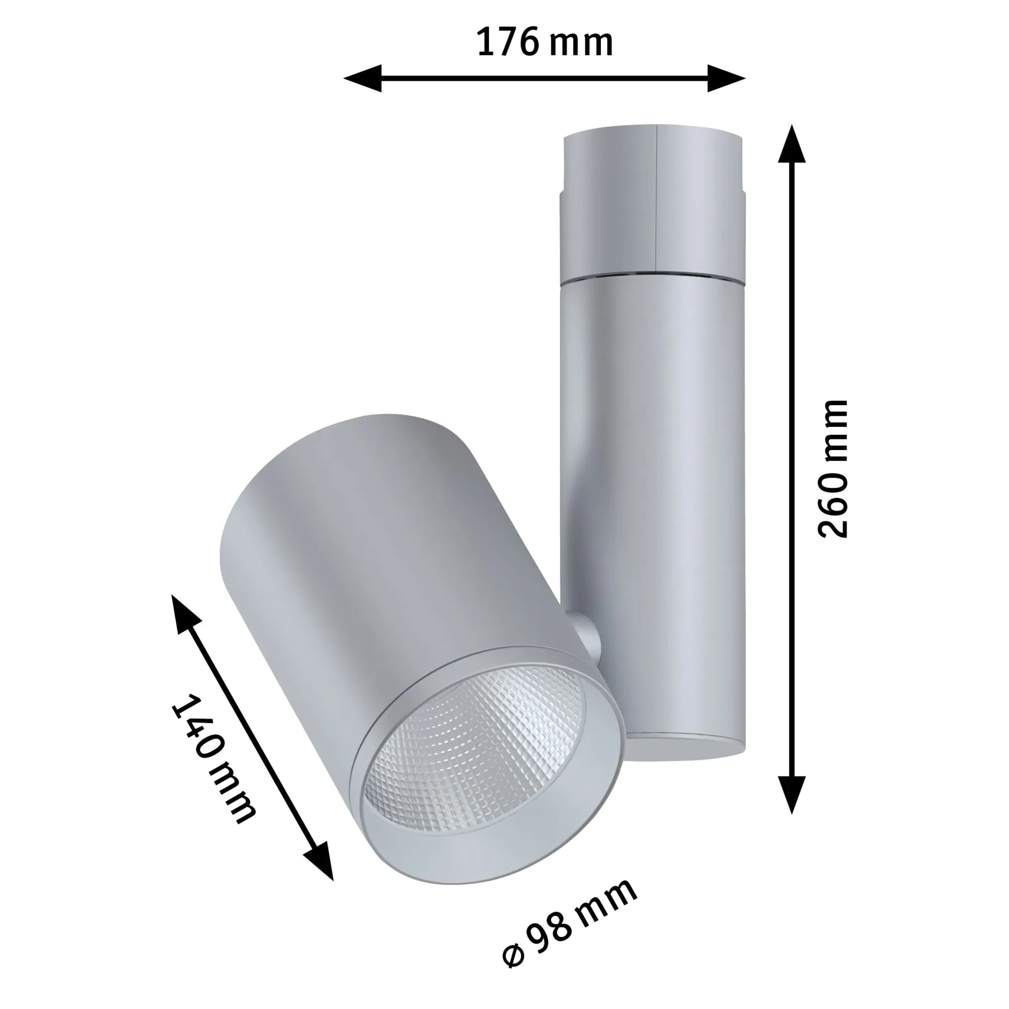 *Articles discontinué*Spot Zeuz Led 33W Paulmann - Eclairage Tableau sur Rail Plafond - Image 5