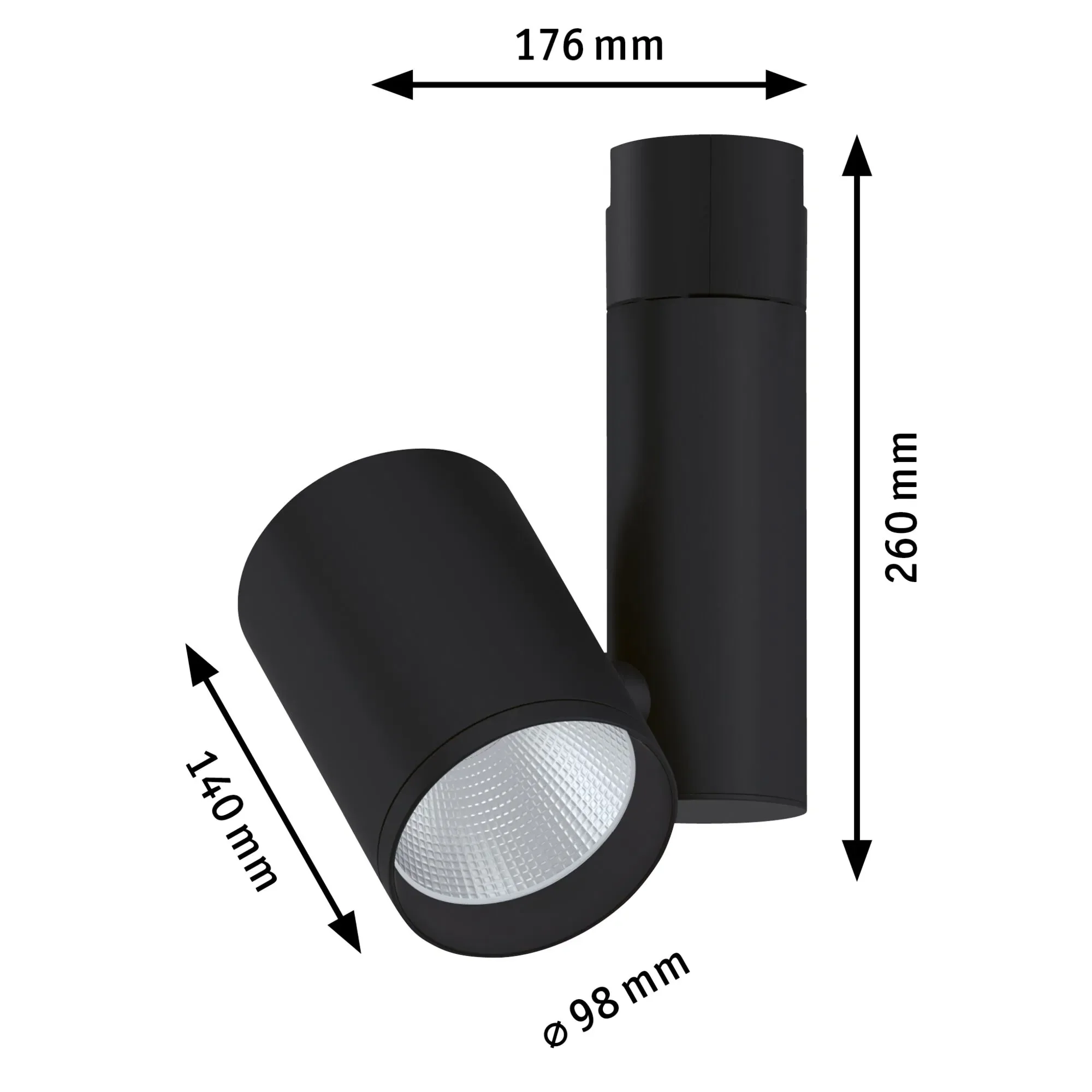 *Articles discontinué*Spot Zeuz Led 33W Paulmann - Eclairage Tableau sur Rail Plafond - Image 8