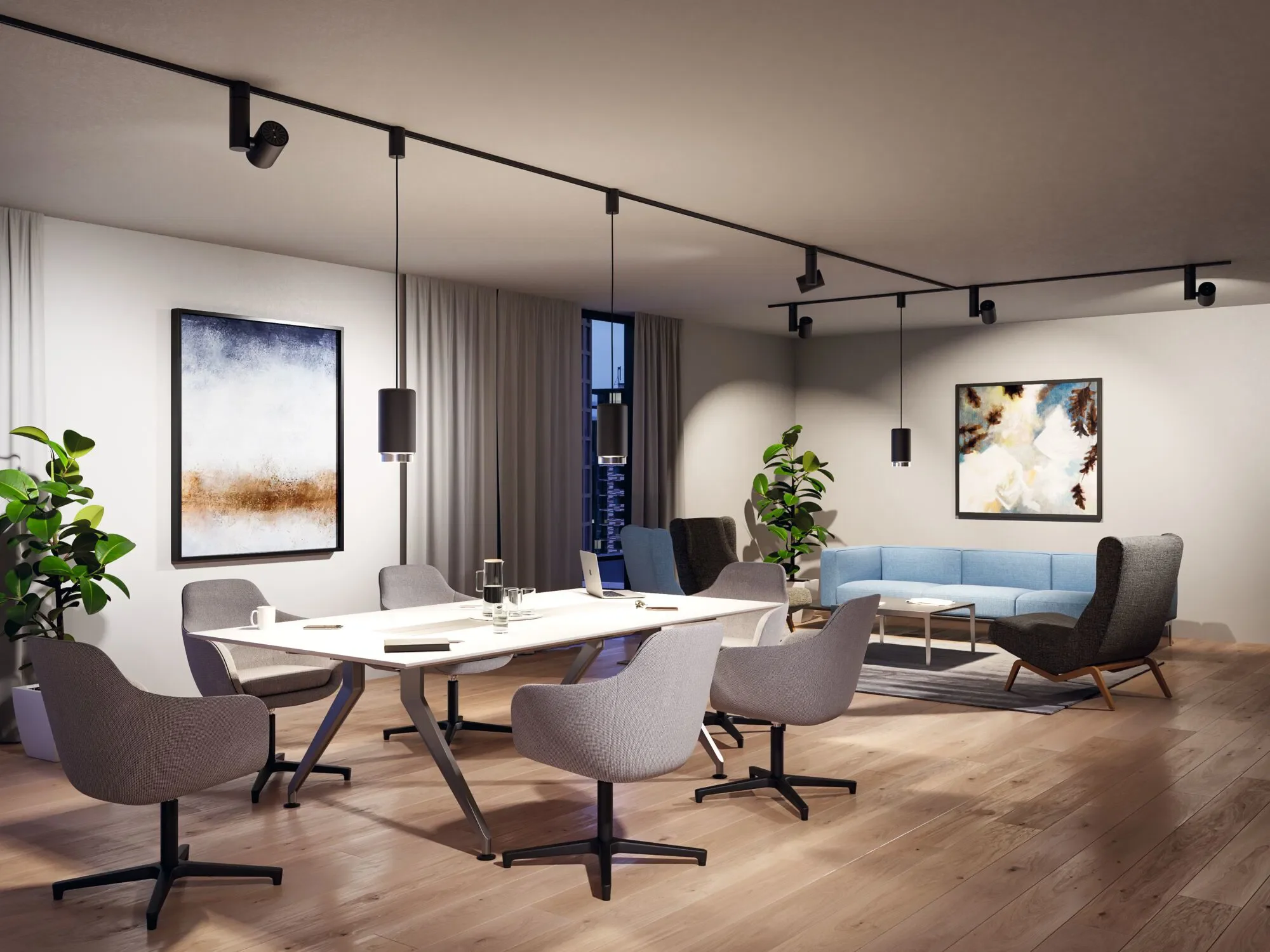 *Articles discontinué*Spot Zeuz Led 33W Paulmann - Eclairage Tableau sur Rail Plafond - Image 9