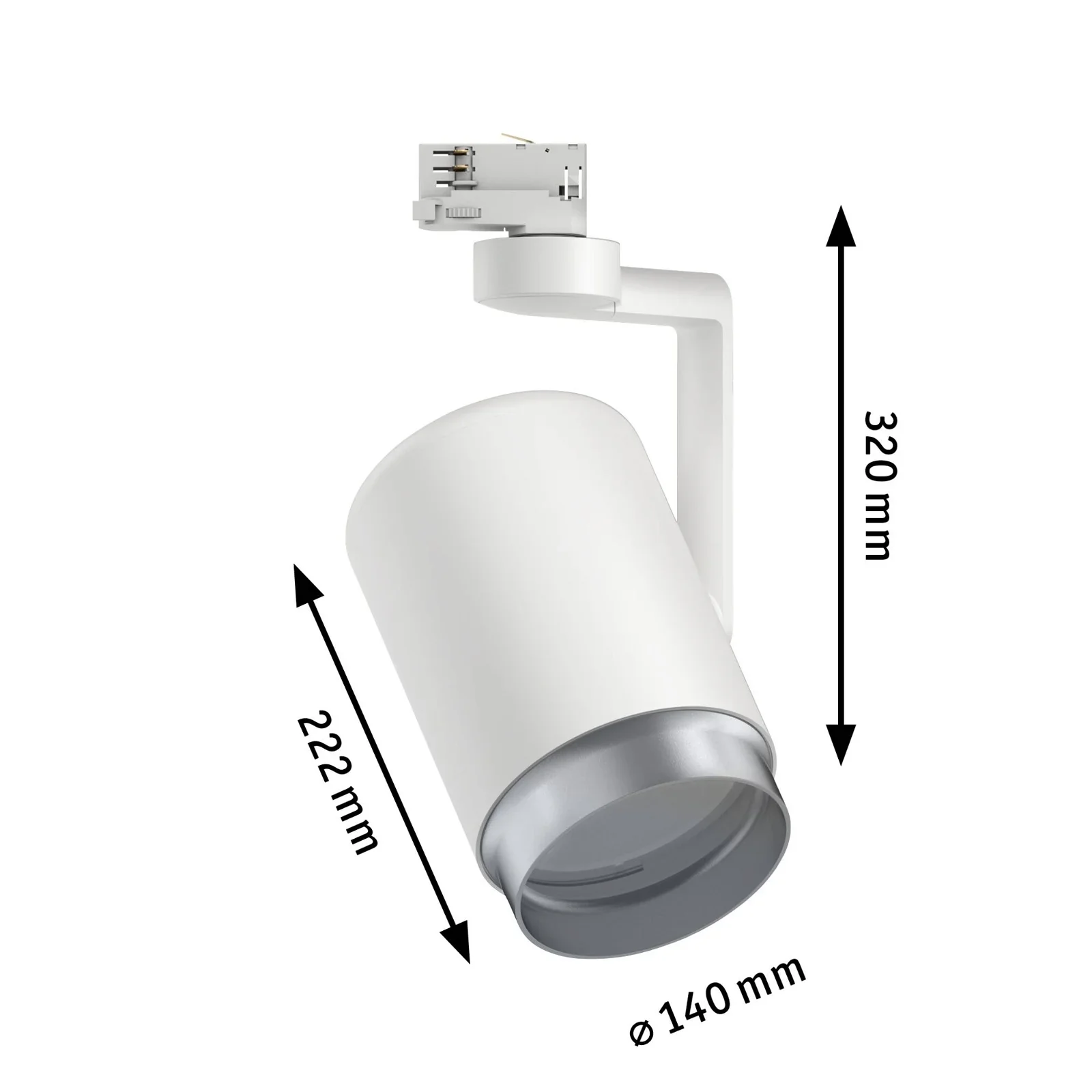 Spot Asthene pour Rail d'éclairage ProRail3 - max.50W E27 - Paulmann - Eclairage tableau plafond - Image 11